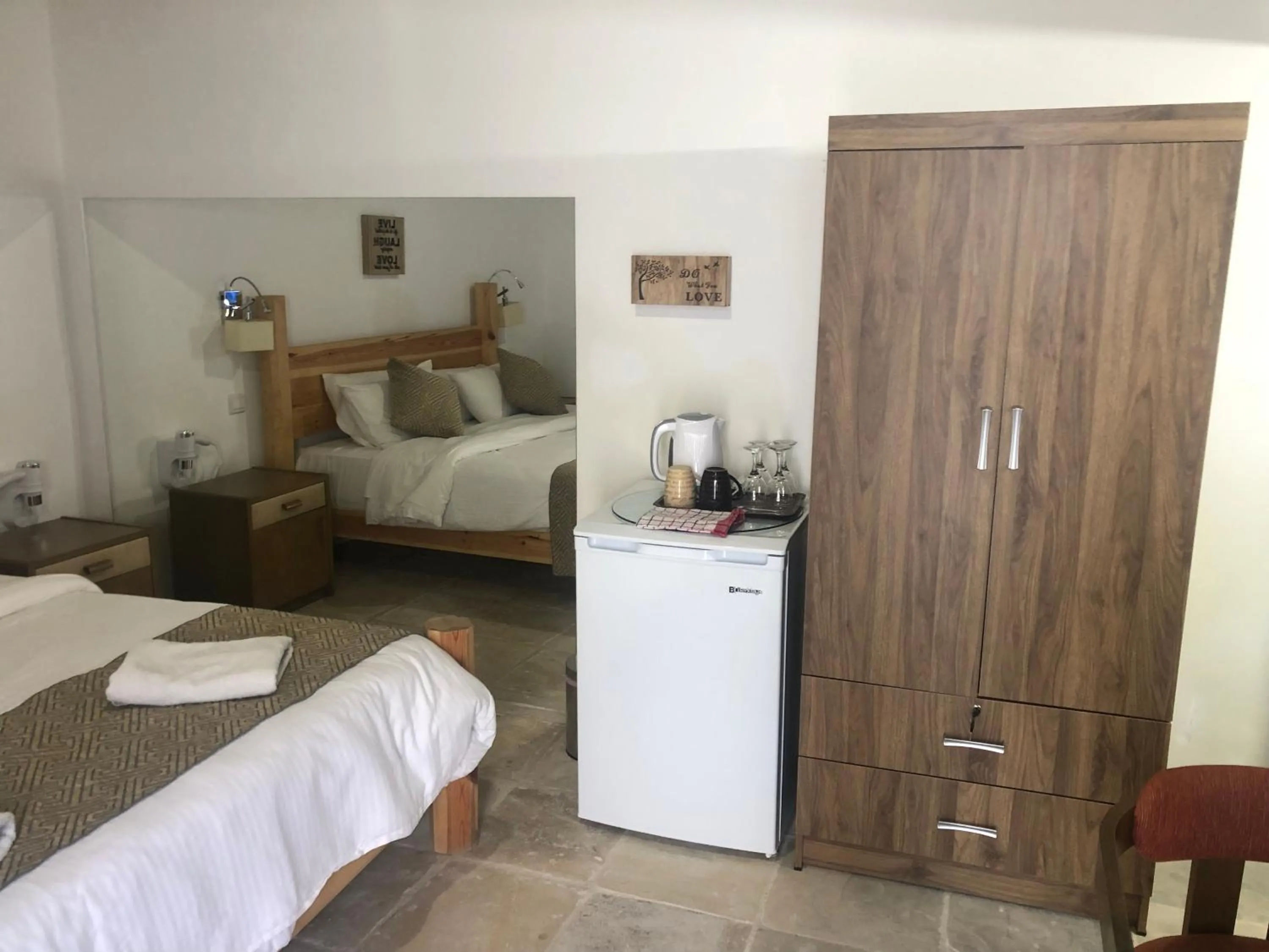 Bedroom in Lithos Studios