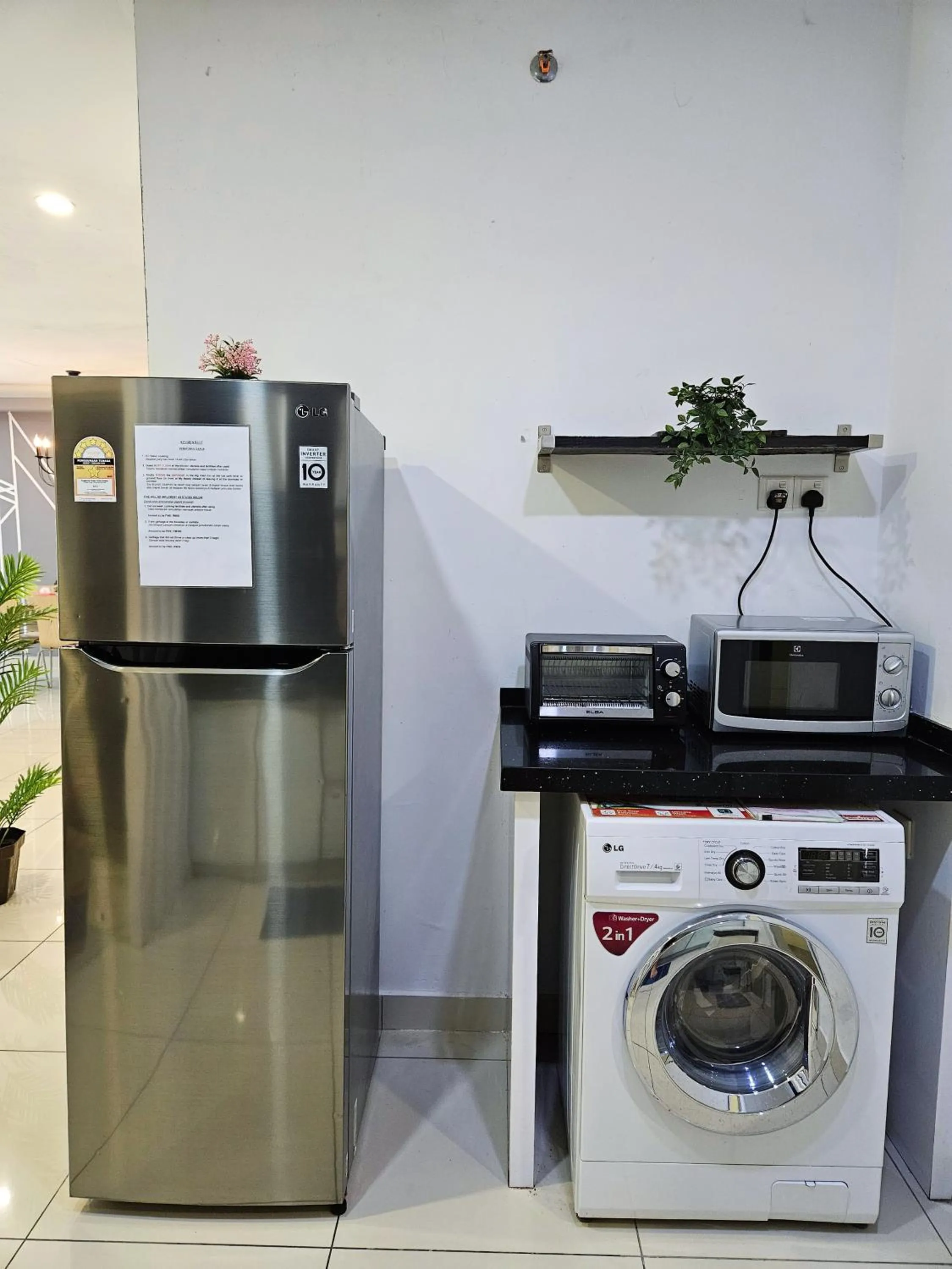 kitchen in Mansion One by Sky Hive