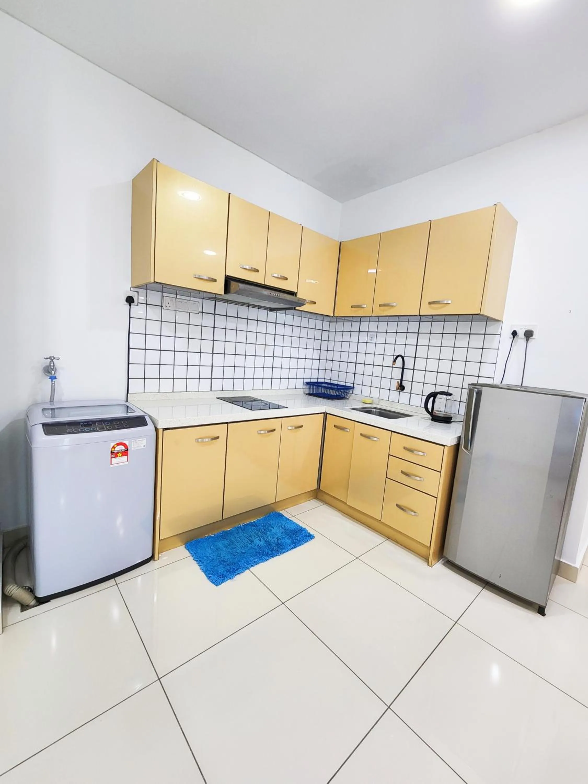 kitchen in Mansion One by Sky Hive