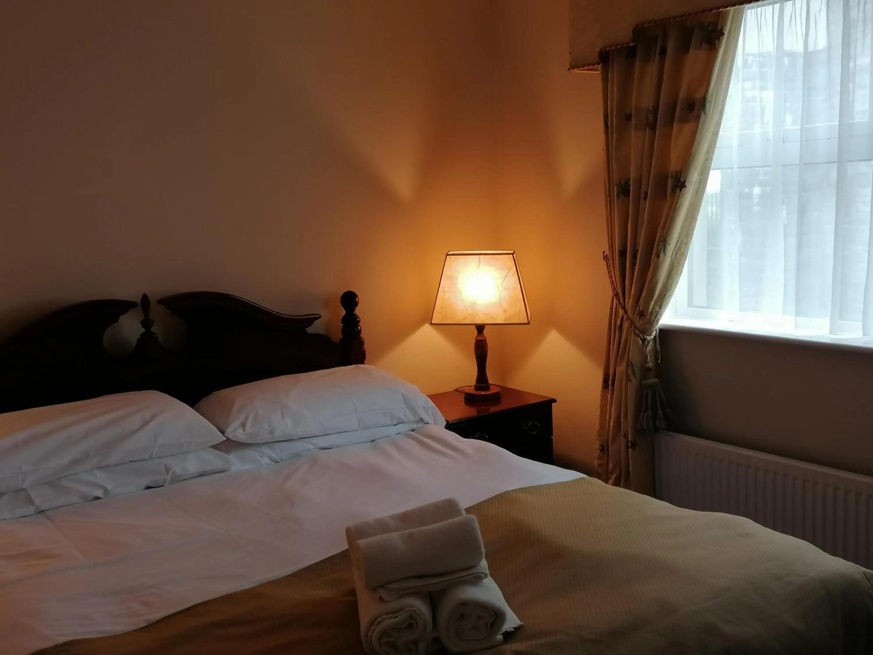 Bed in Aran View Country House and Lodge