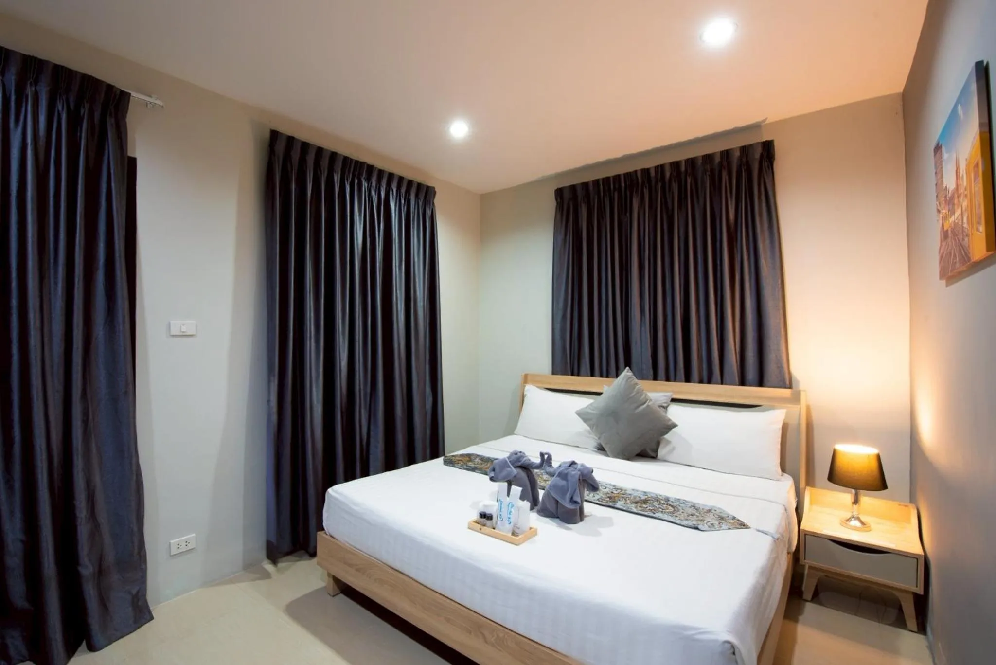 Bedroom, Bed in The Living Hotel SamutPrakan