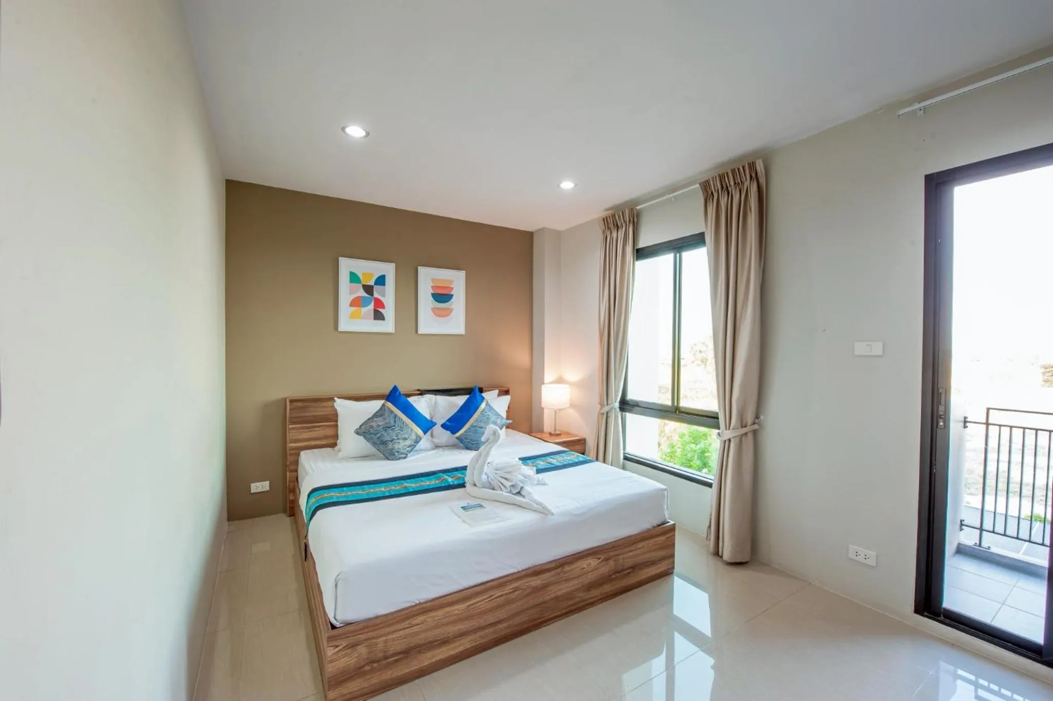 Bedroom, Bed in The Living Hotel SamutPrakan