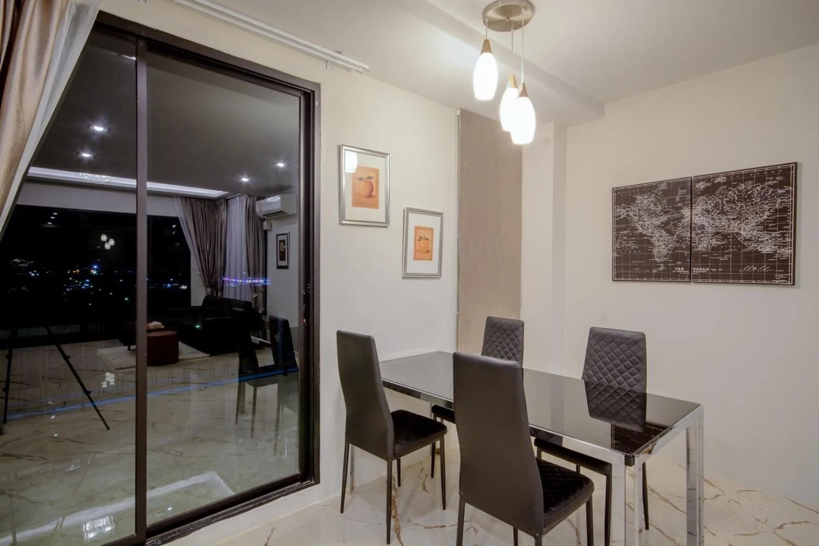 Dining area in The Living Hotel SamutPrakan