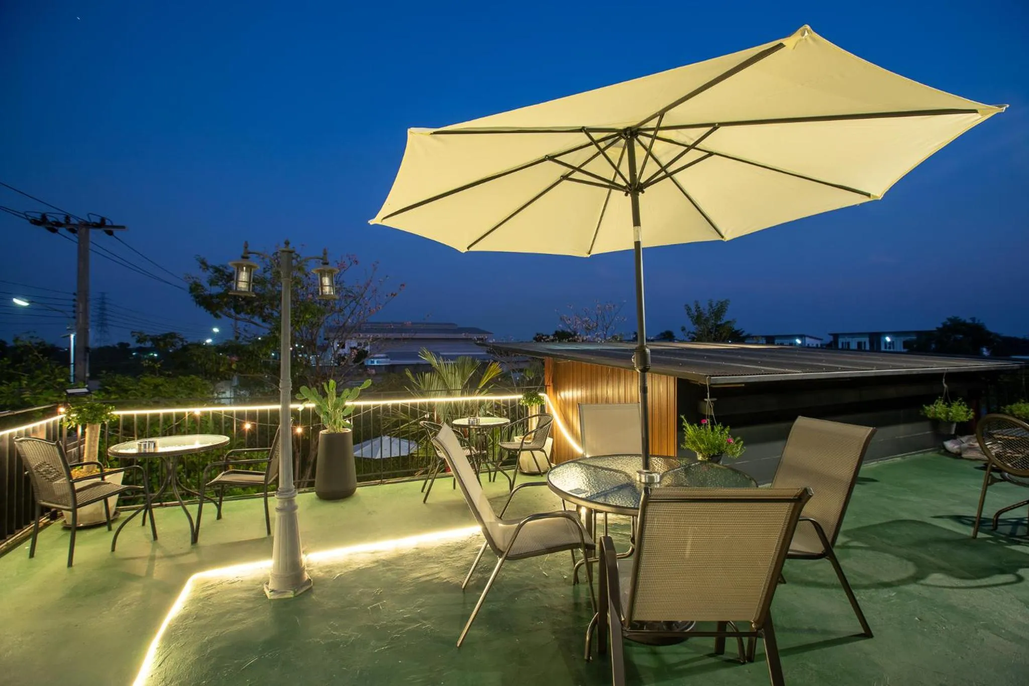 Balcony/Terrace in The Living Hotel SamutPrakan