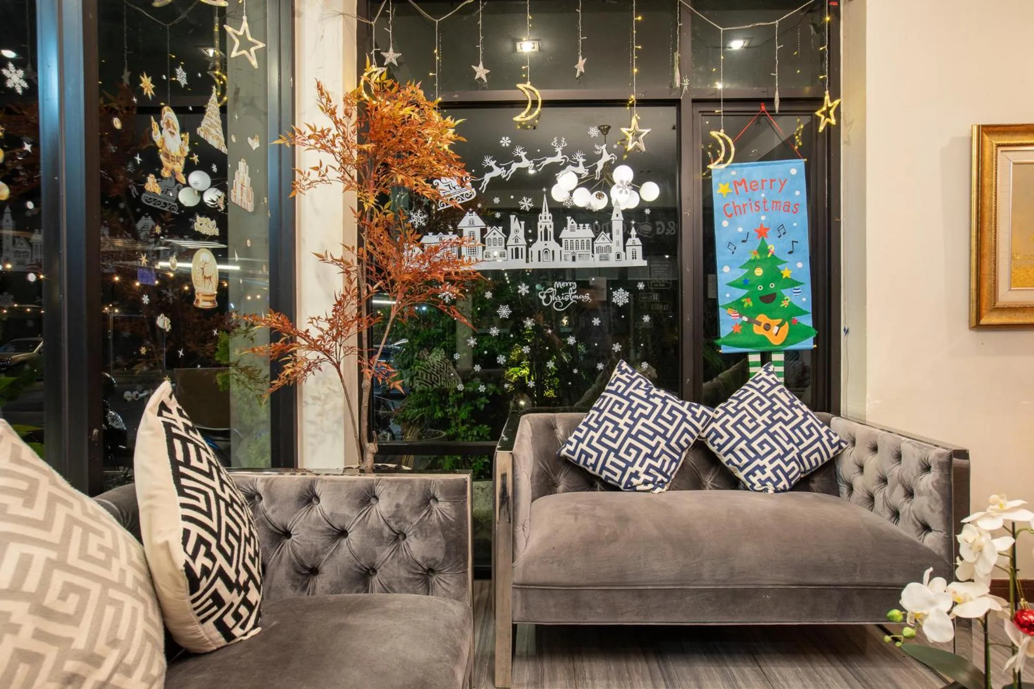 Living room in The Living Hotel SamutPrakan