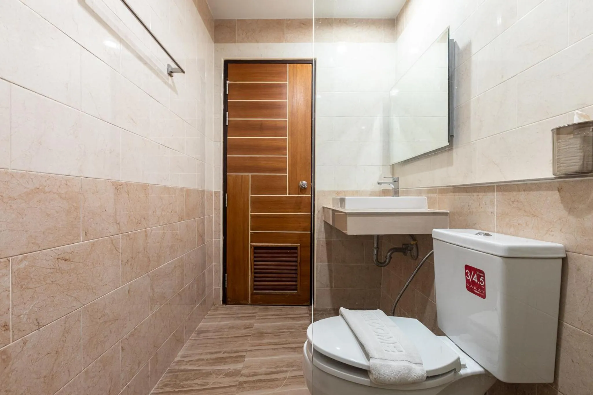 Toilet in The Living Hotel SamutPrakan