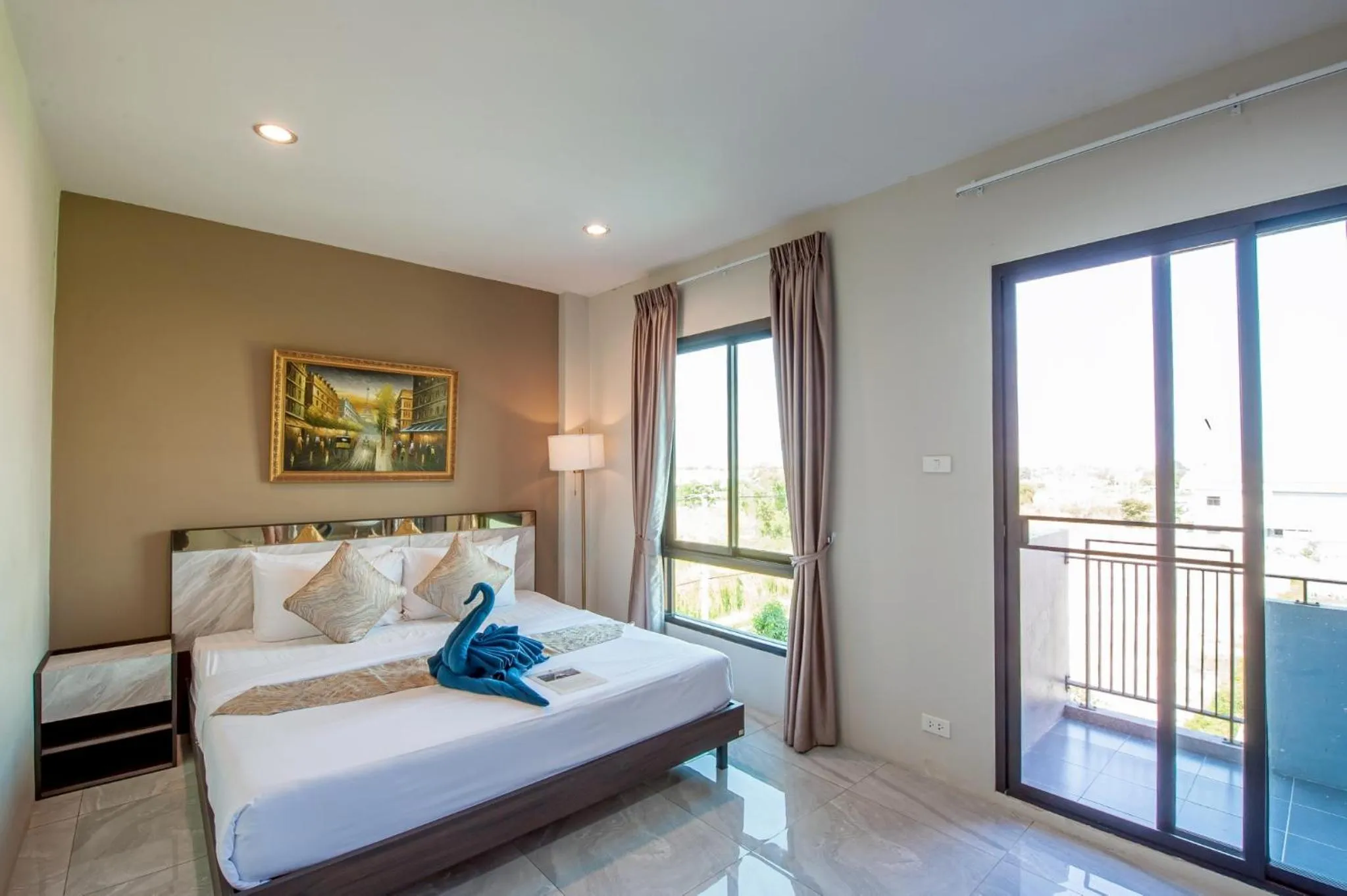 Bedroom, Bed in The Living Hotel SamutPrakan