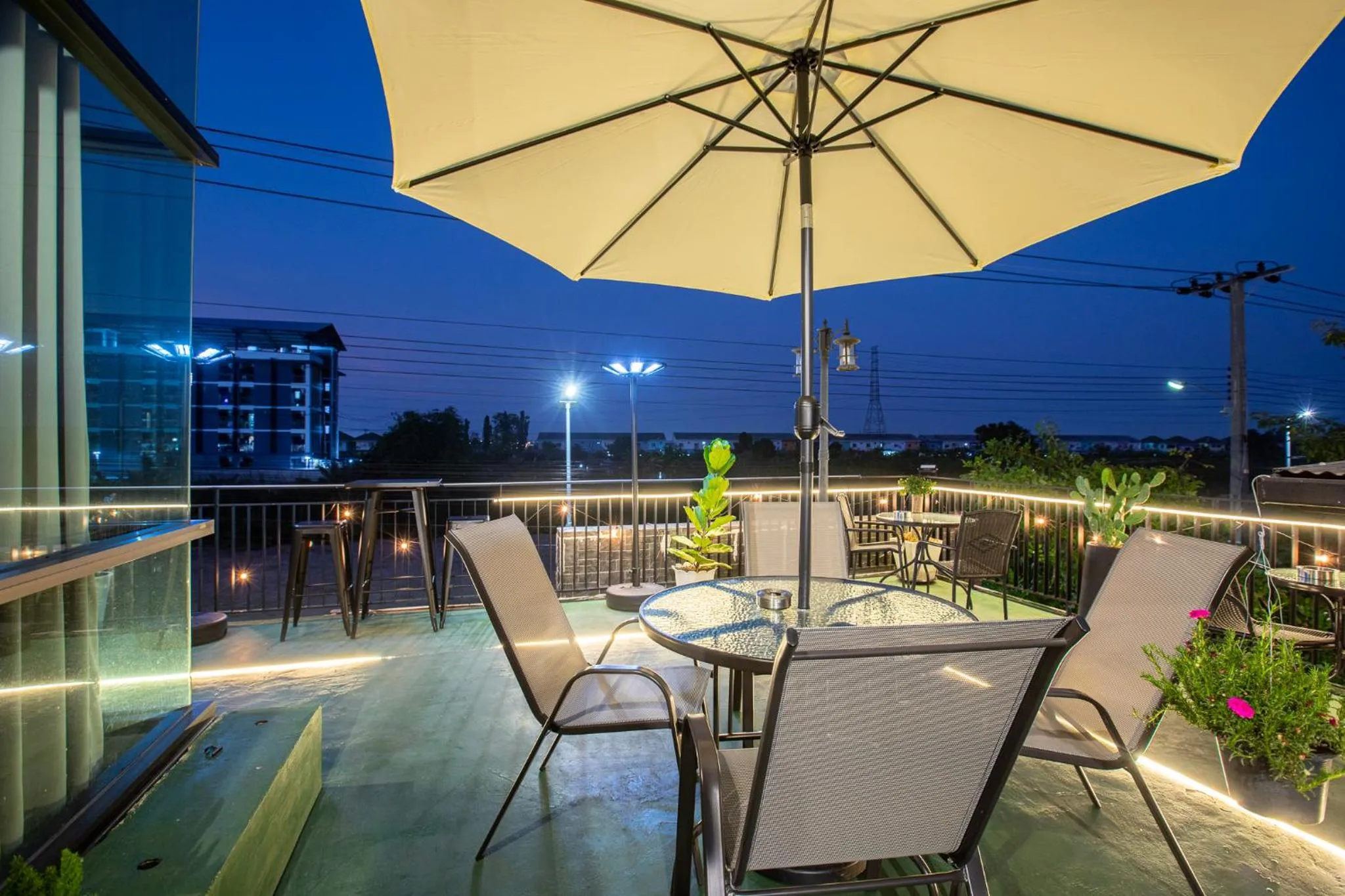 Balcony/Terrace in The Living Hotel SamutPrakan