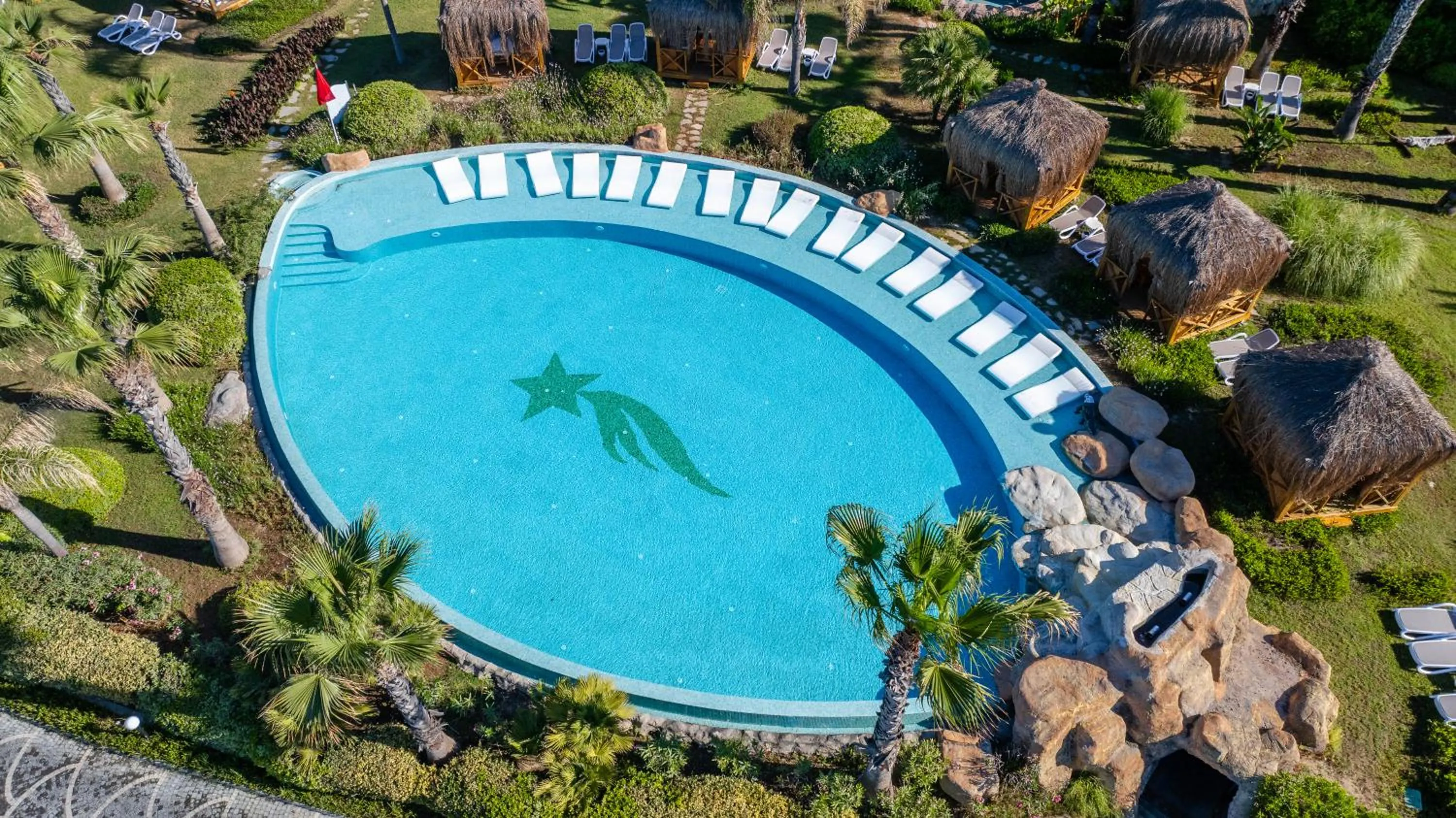 Bird's eye view in Starlight Resort Hotel