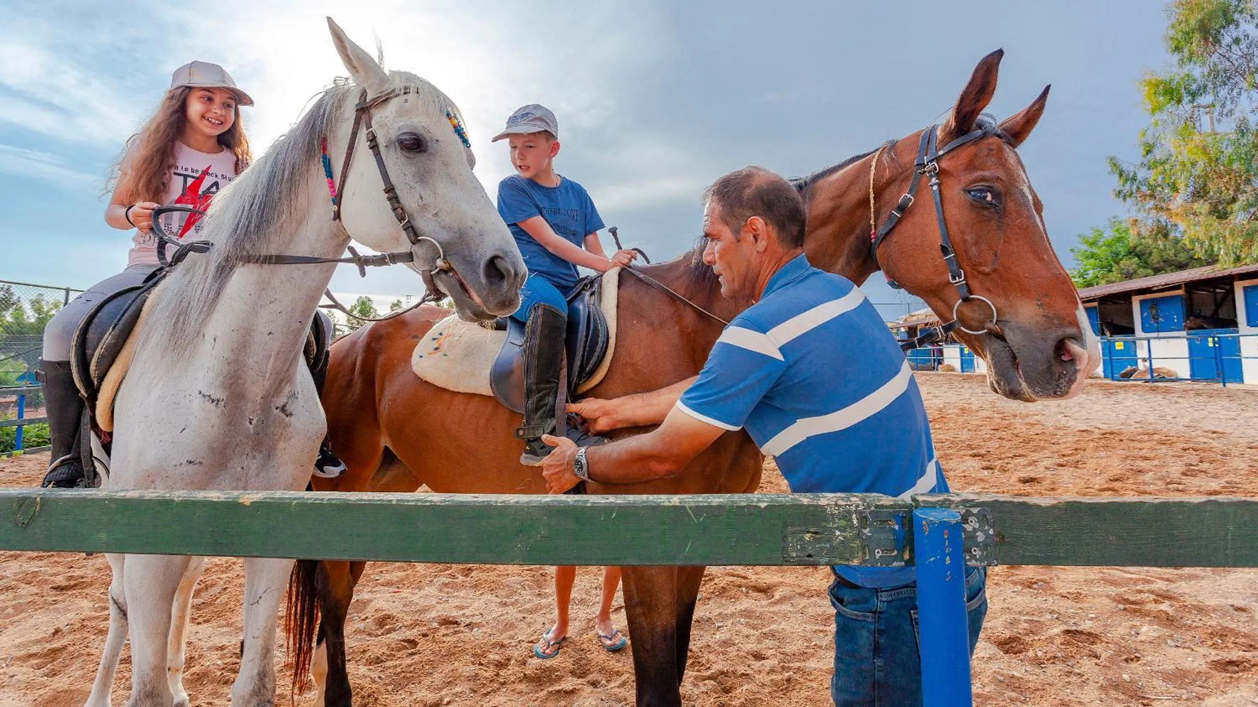 Horse-riding in Starlight Resort Hotel