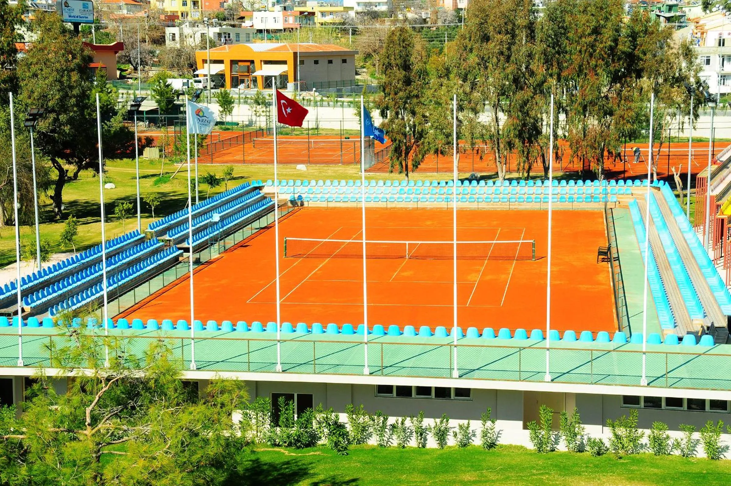 Tennis court in Starlight Resort Hotel
