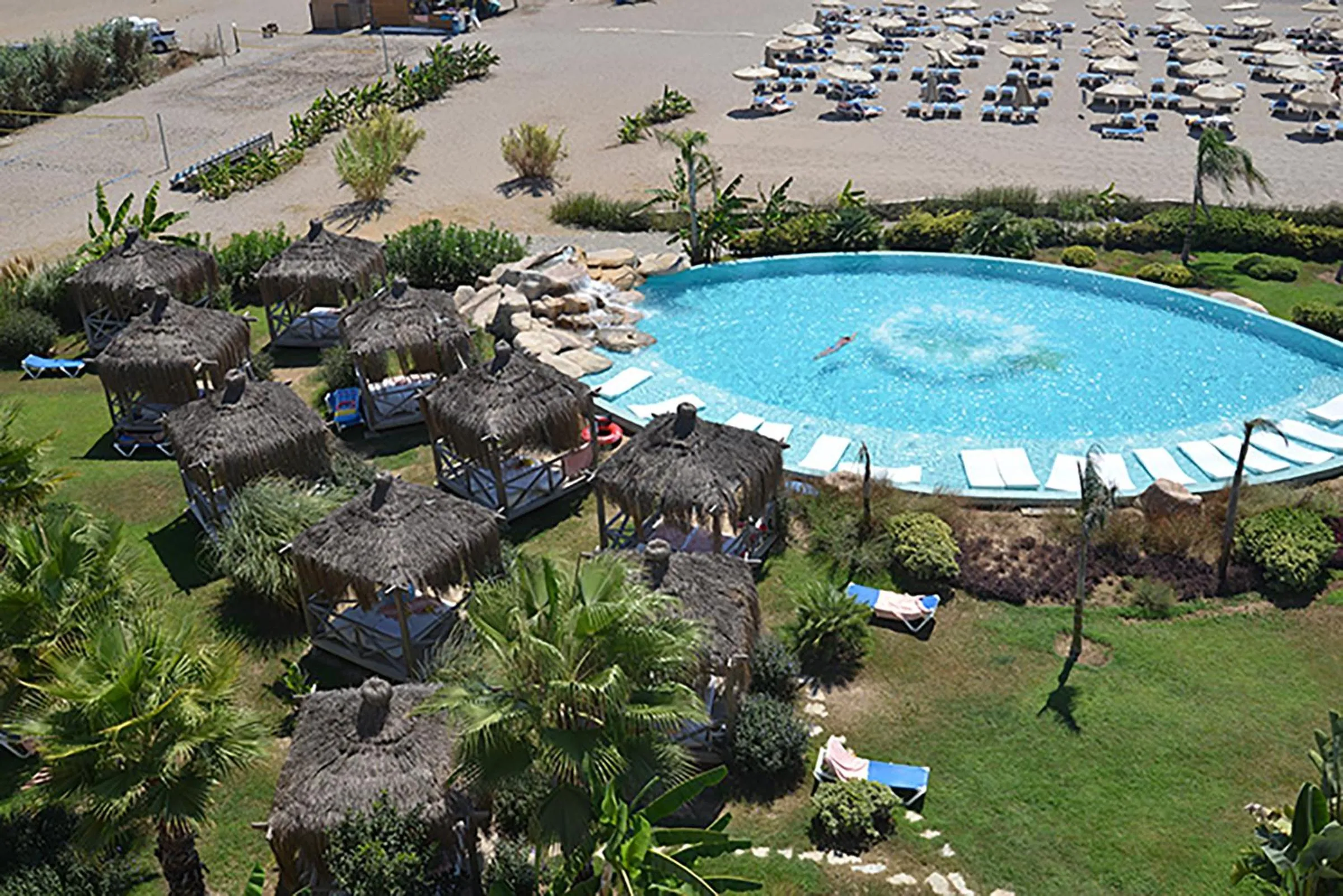 Pool view in Starlight Resort Hotel