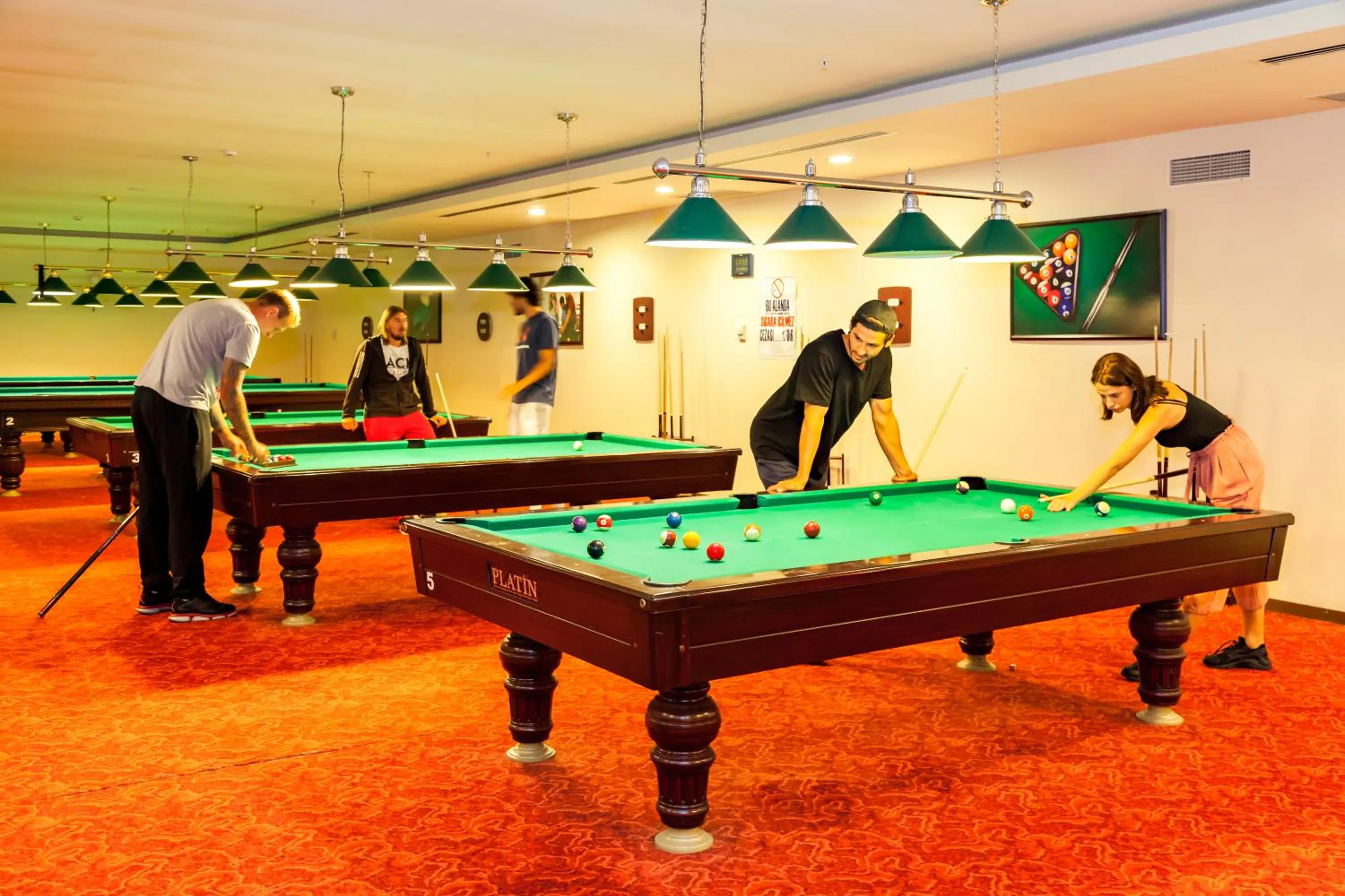 Game Room in Starlight Resort Hotel