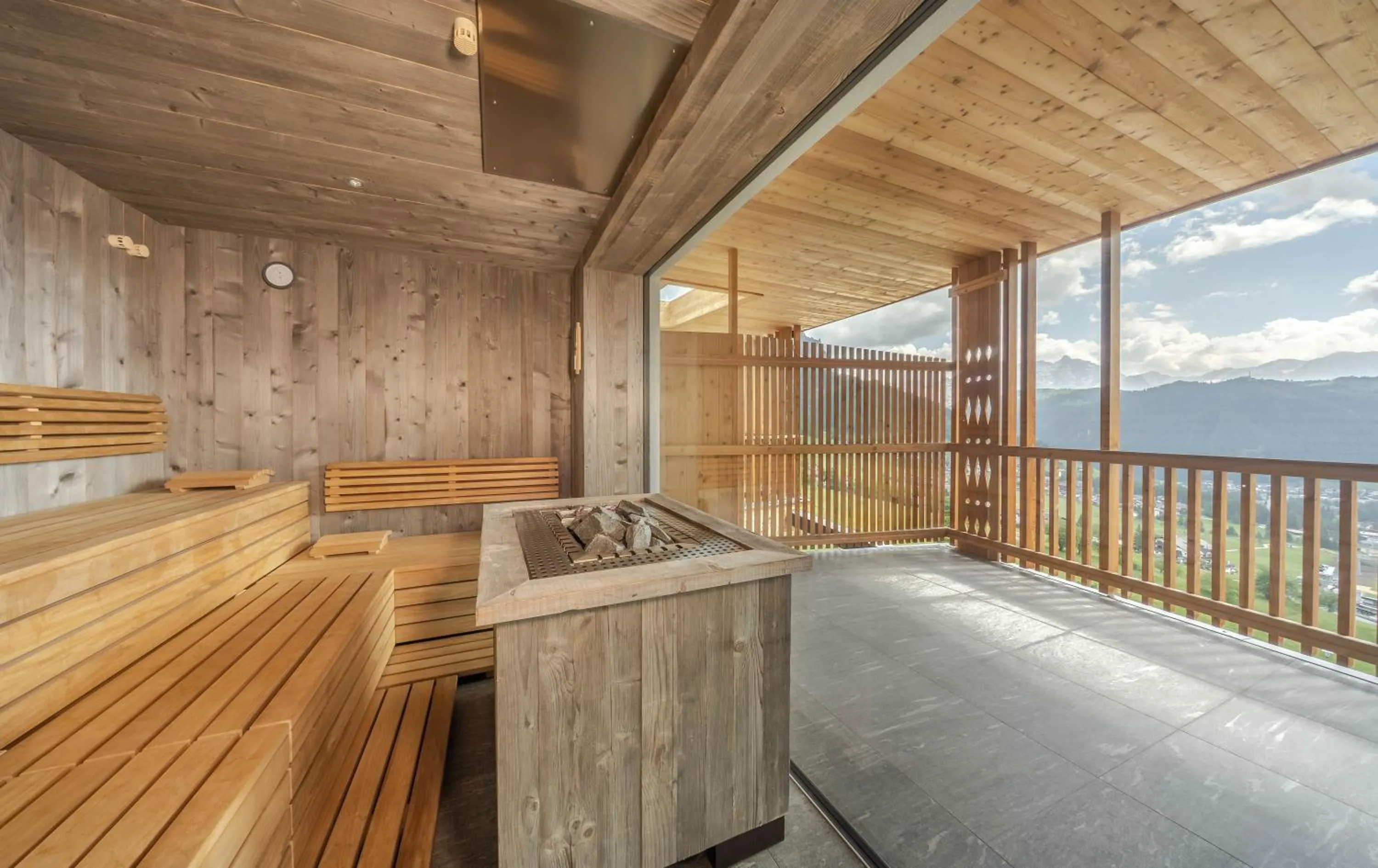 Sauna in Nature Hotel Delta