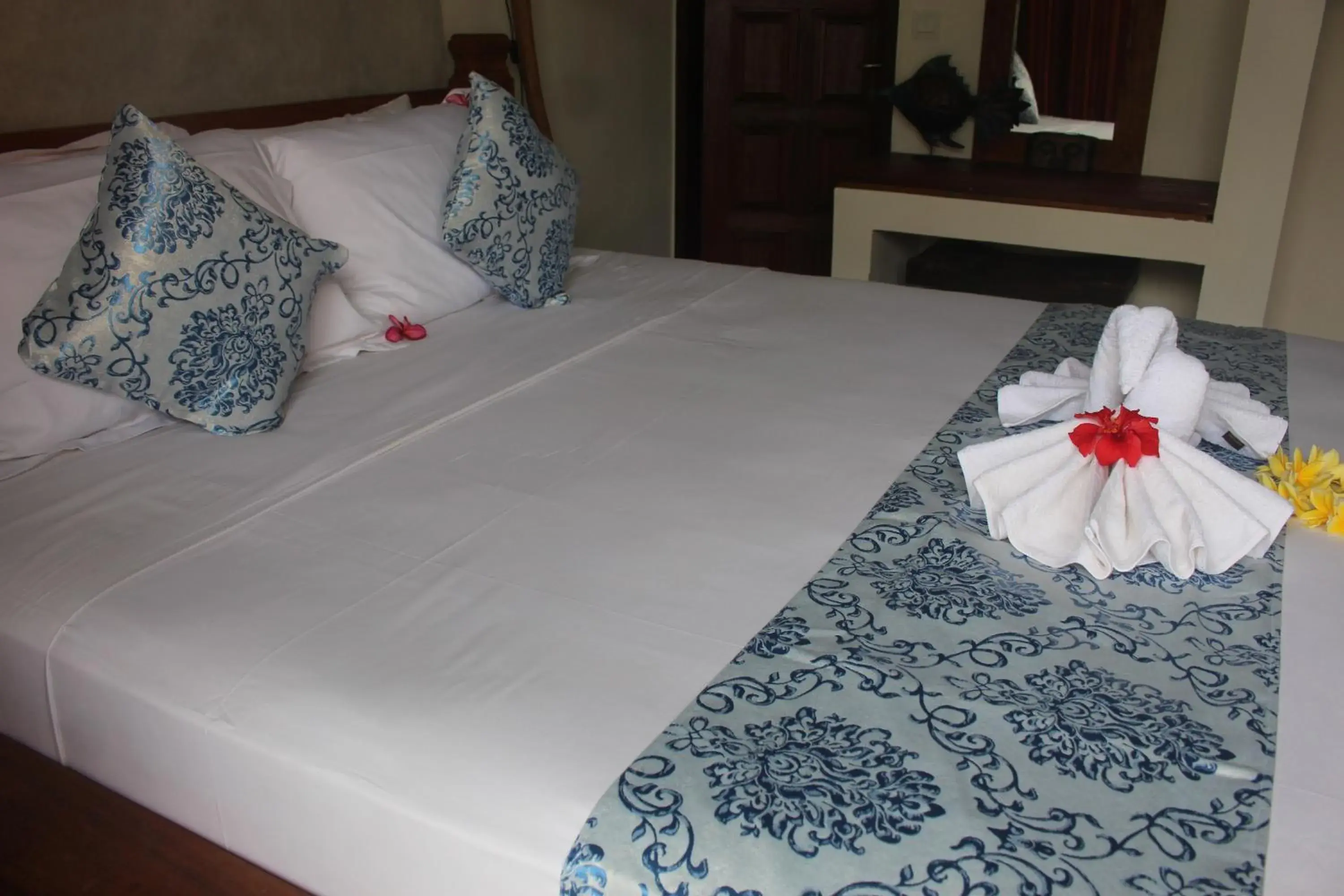 Bedroom, Bed in Jukung Villas Kuta