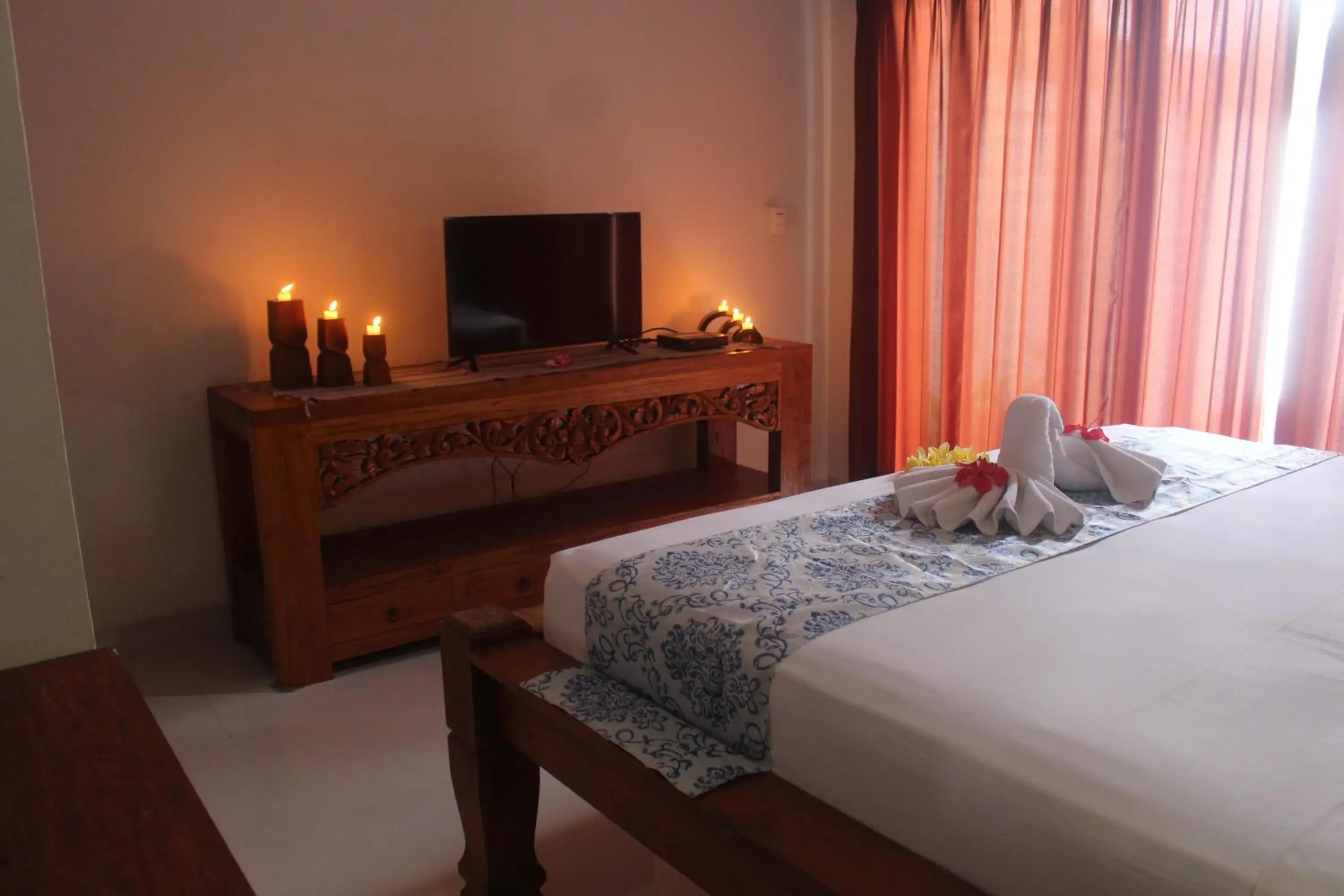 Bedroom, Bed in Jukung Villas Kuta