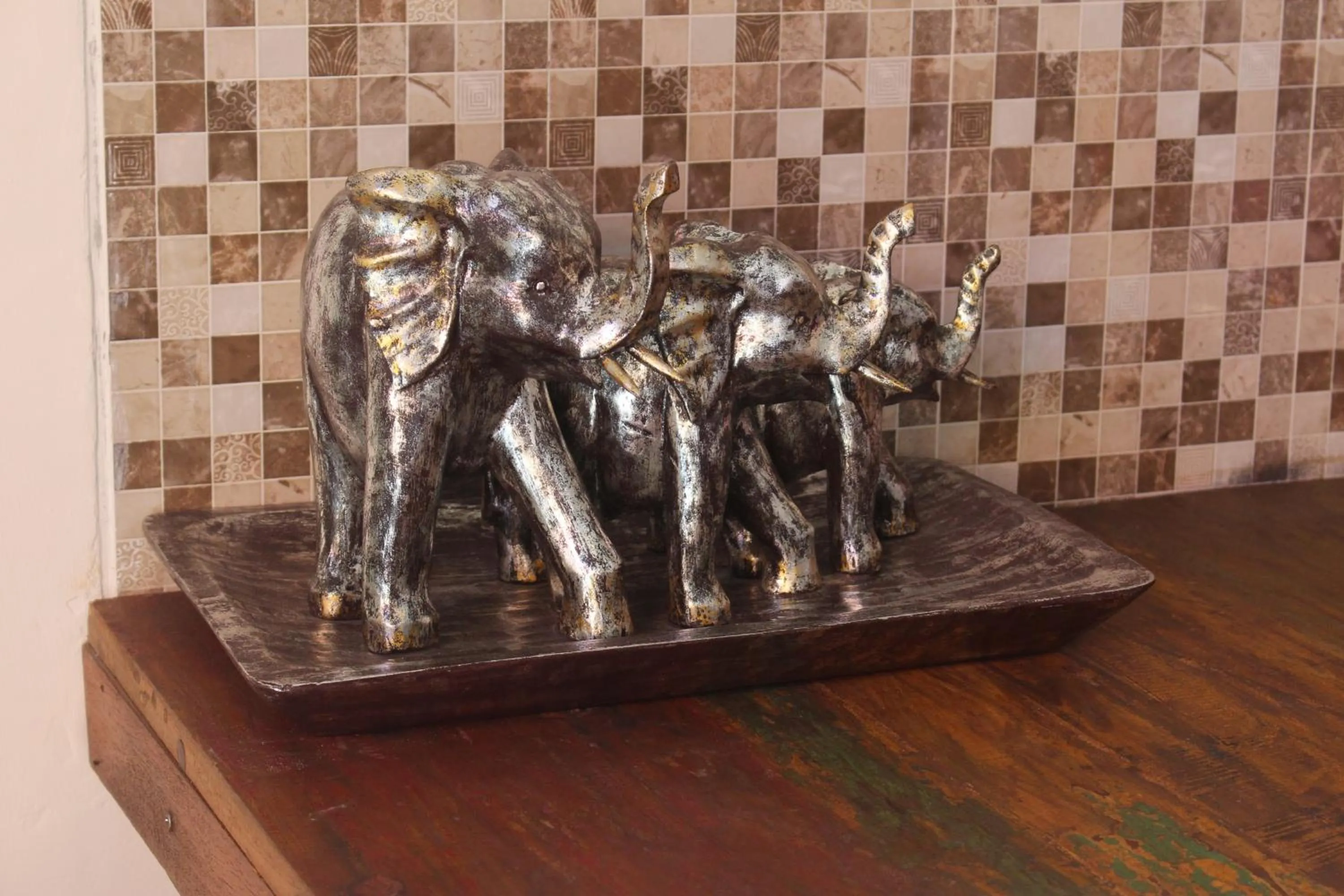 Decorative detail in Jukung Villas Kuta