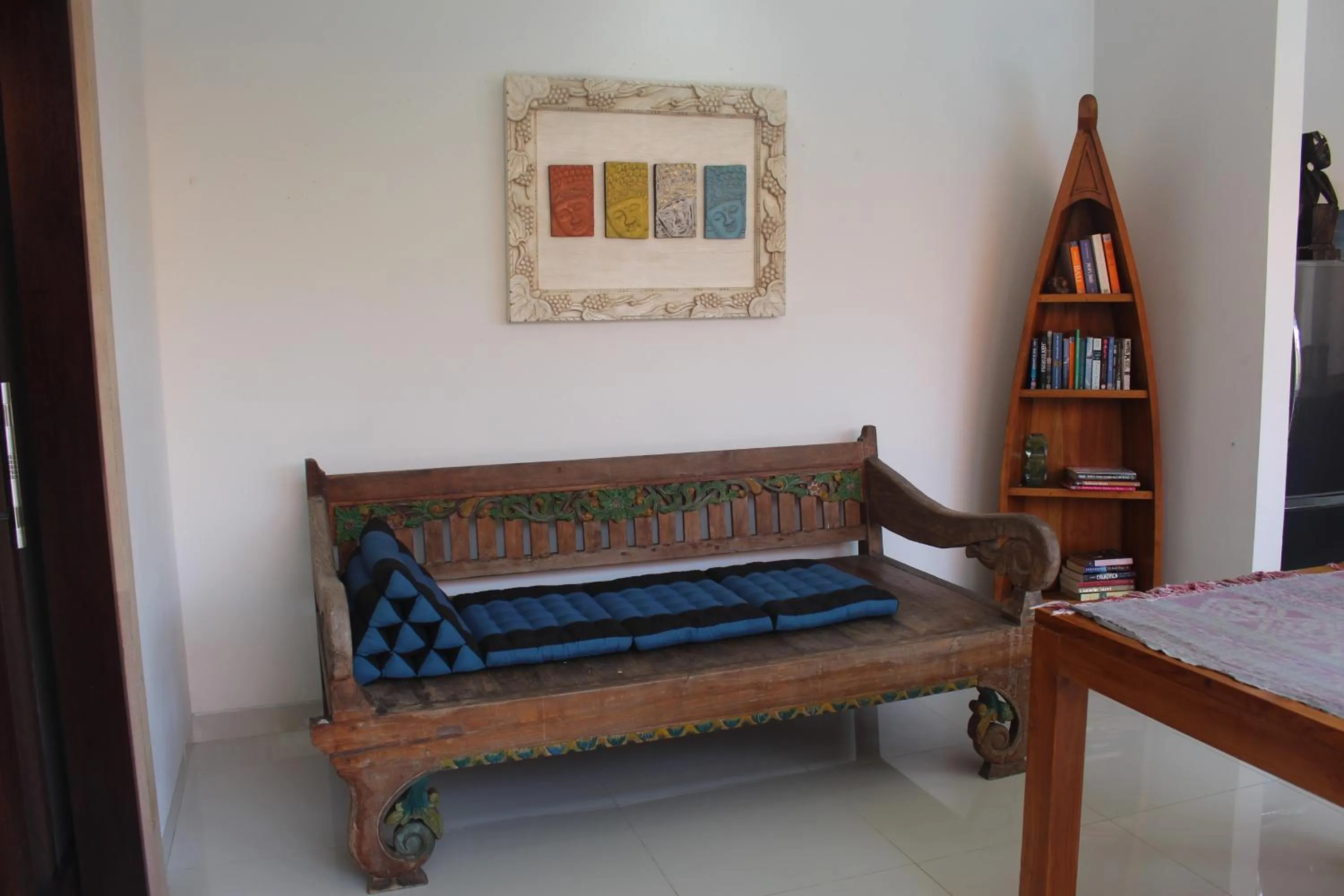 Living room in Jukung Villas Kuta