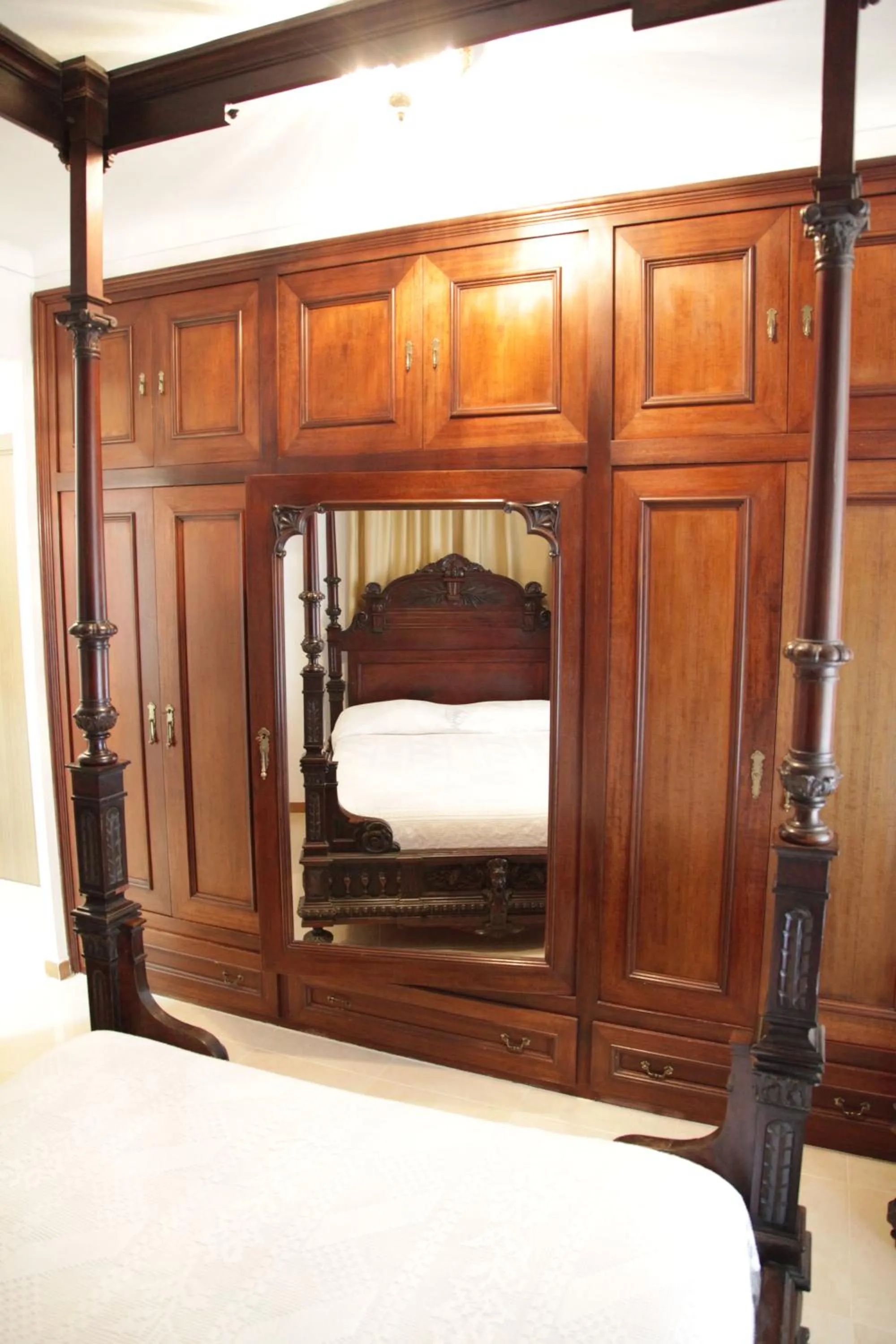 Decorative detail, Bed in La Masia