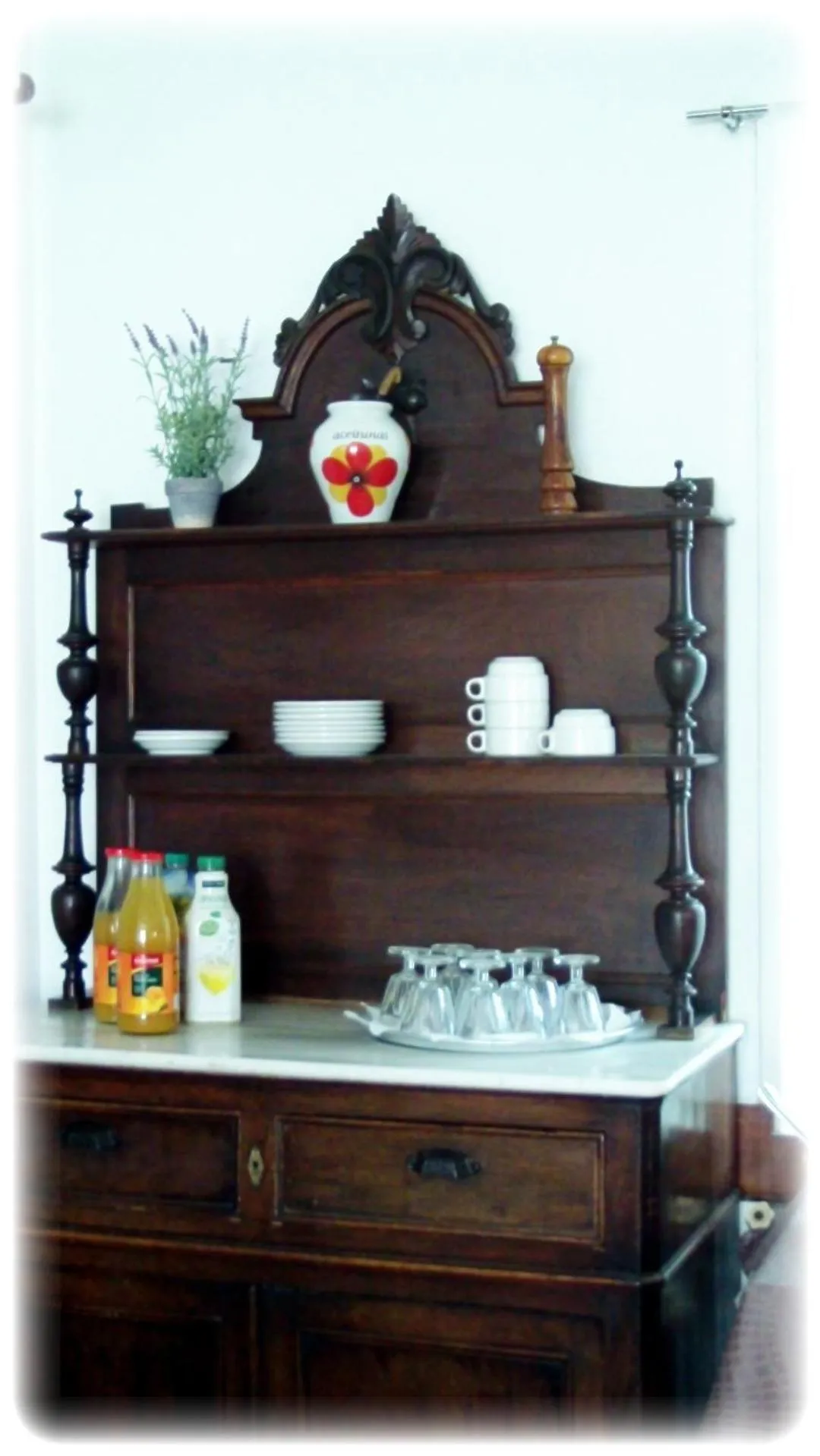 Decorative detail in La Masia