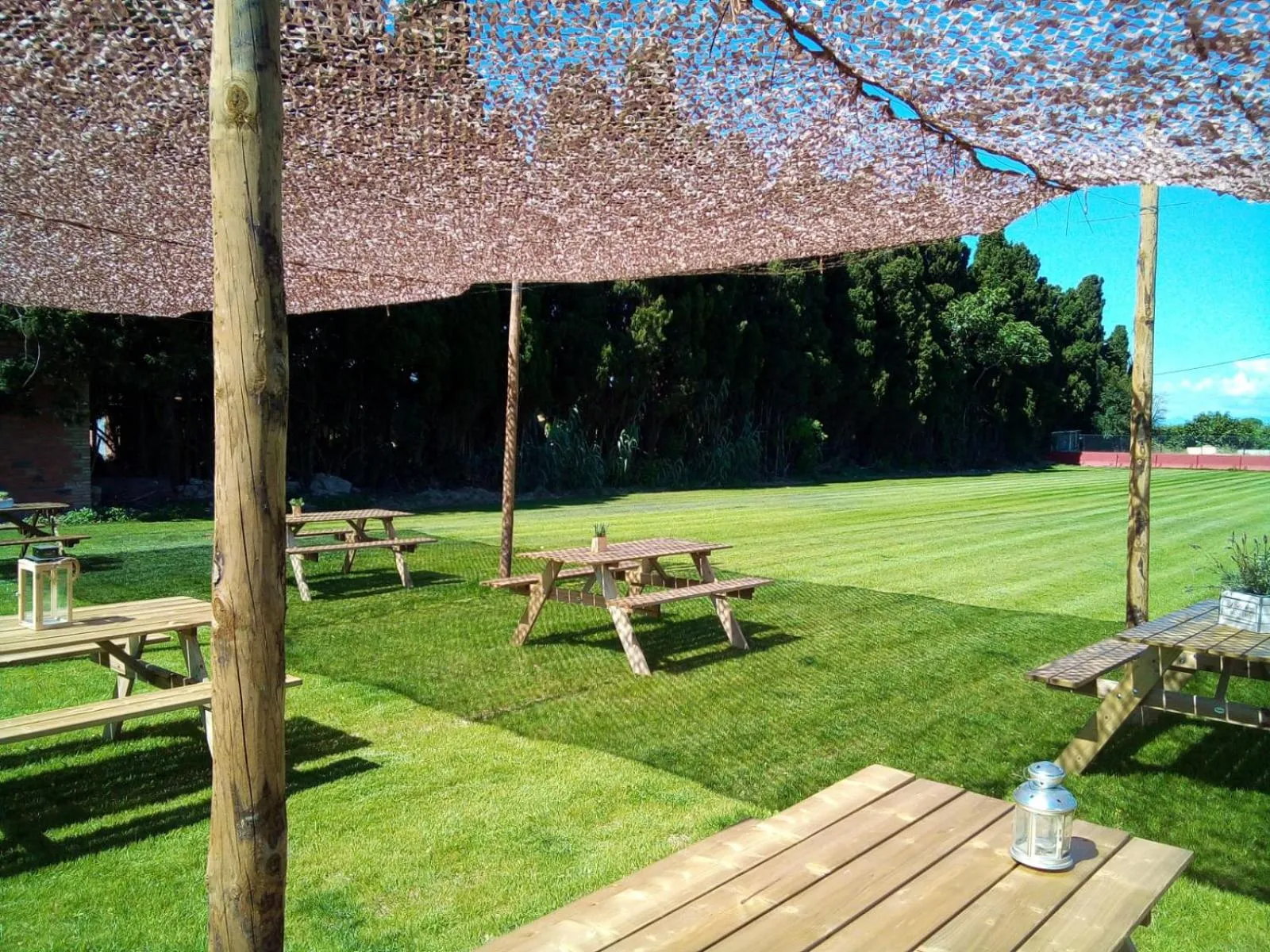 BBQ facilities in La Masia