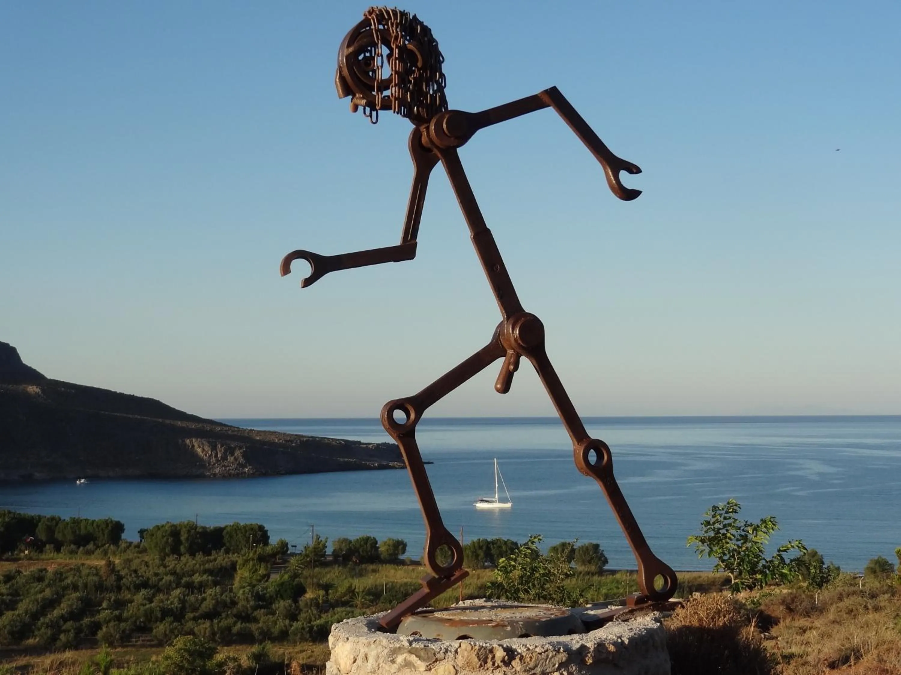 Sea view in Terra Minoika Boutique Resort