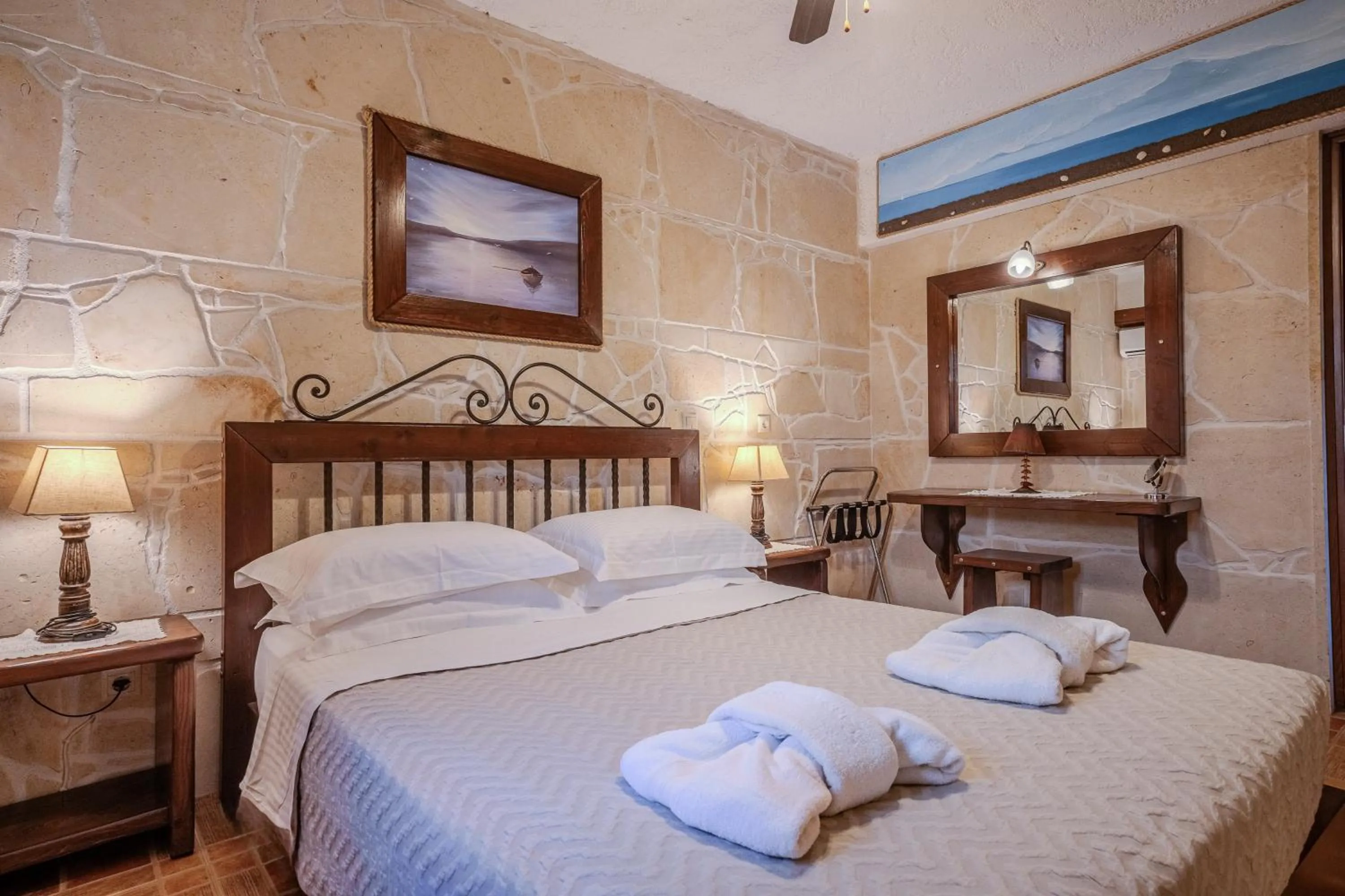 Bedroom, Bed in Terra Minoika Boutique Resort