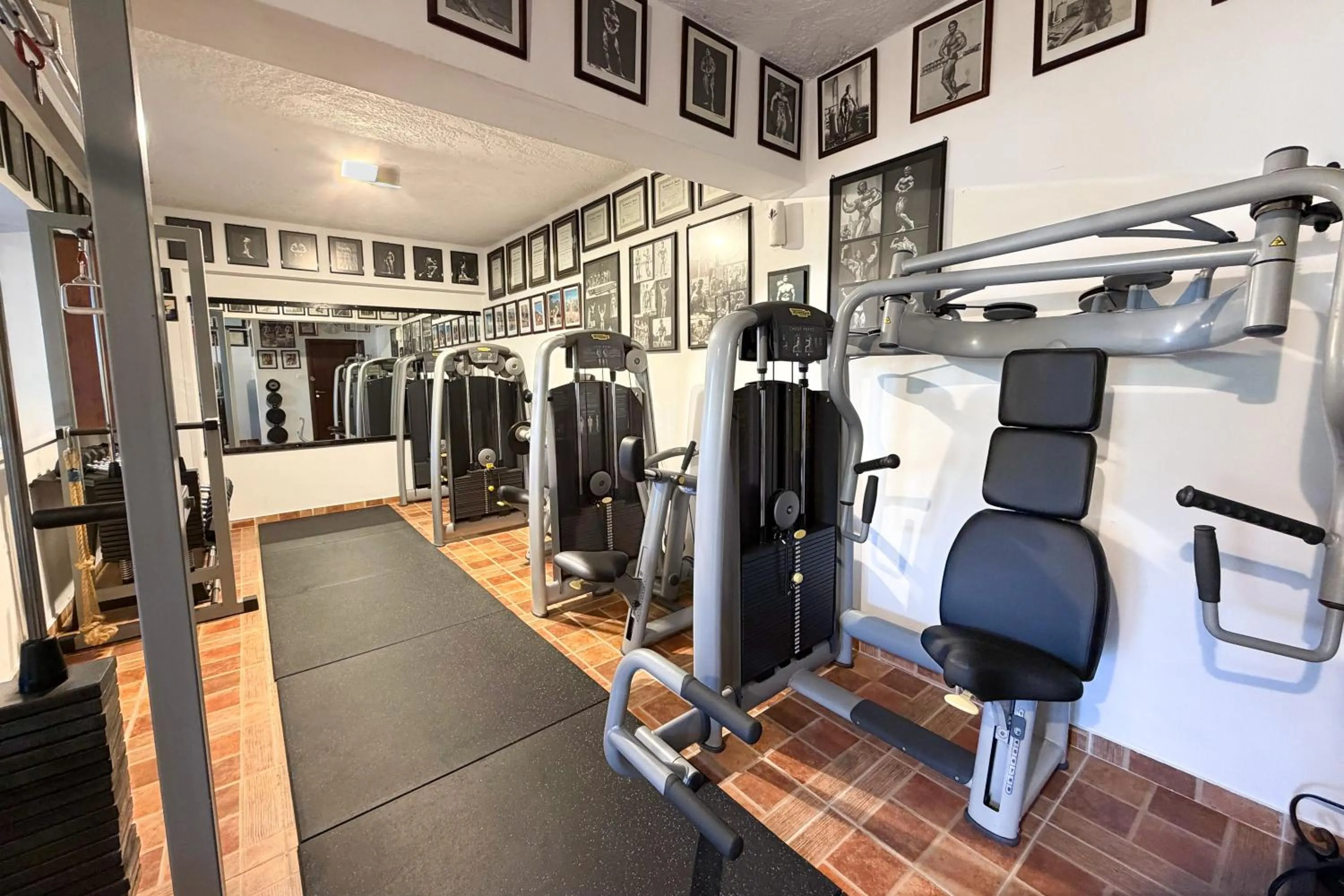 Fitness centre/facilities in Terra Minoika Boutique Resort