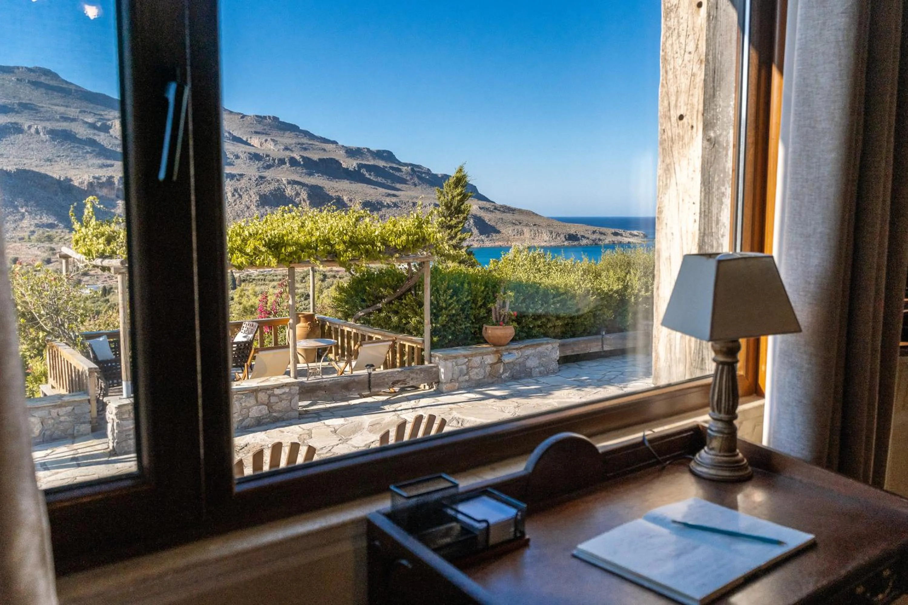 Sea view in Terra Minoika Boutique Resort
