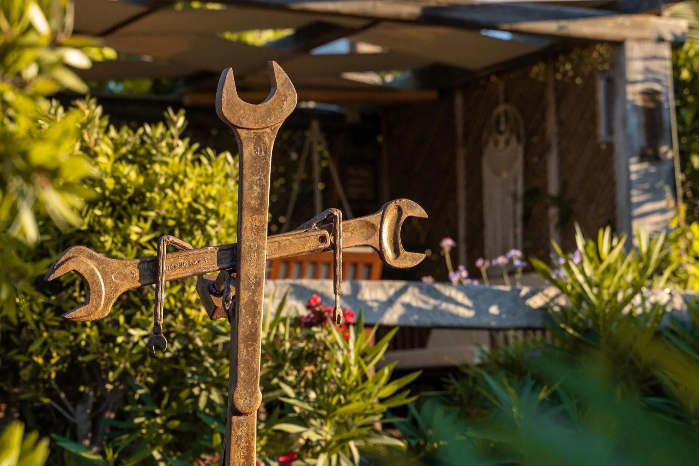 Decorative detail in Terra Minoika Boutique Resort