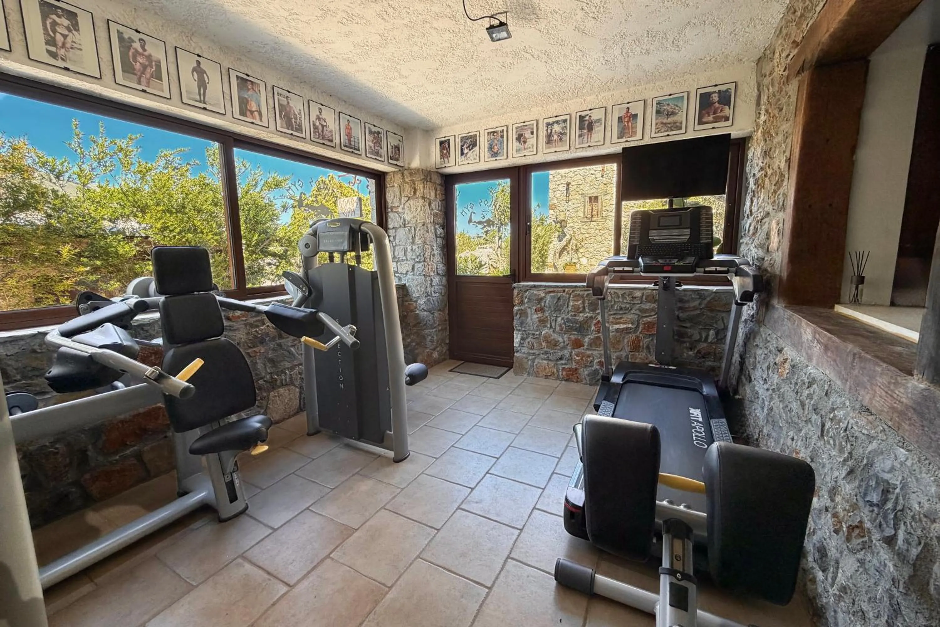 Fitness centre/facilities in Terra Minoika Boutique Resort