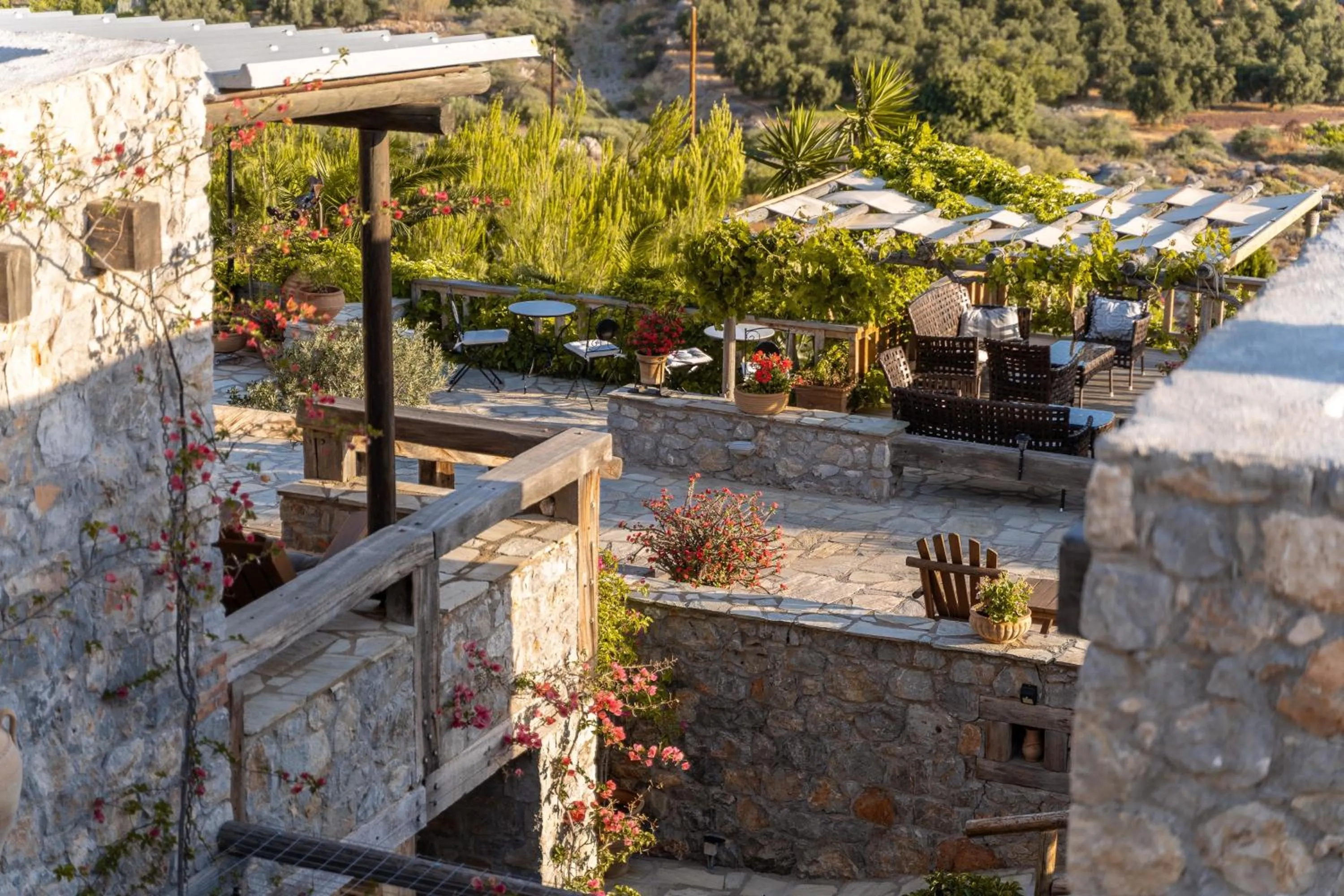 Garden in Terra Minoika Boutique Resort