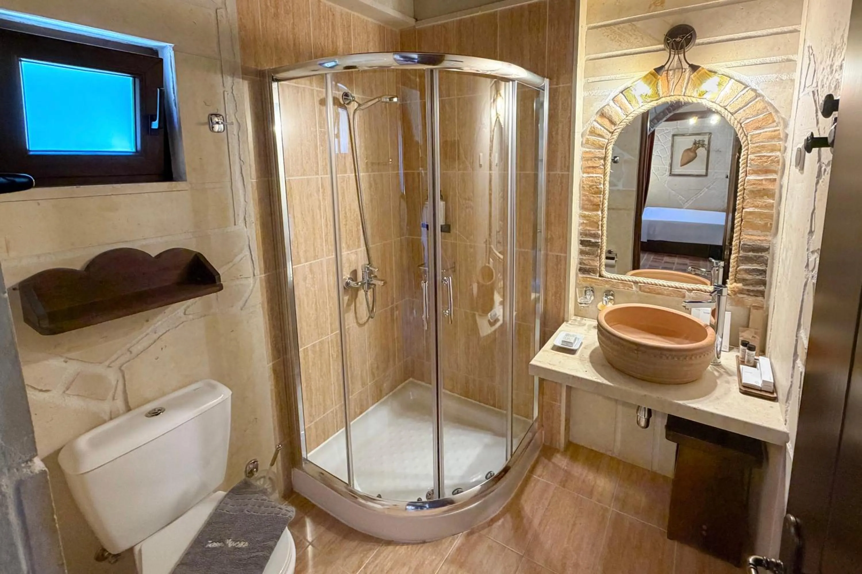Bathroom in Terra Minoika Boutique Resort