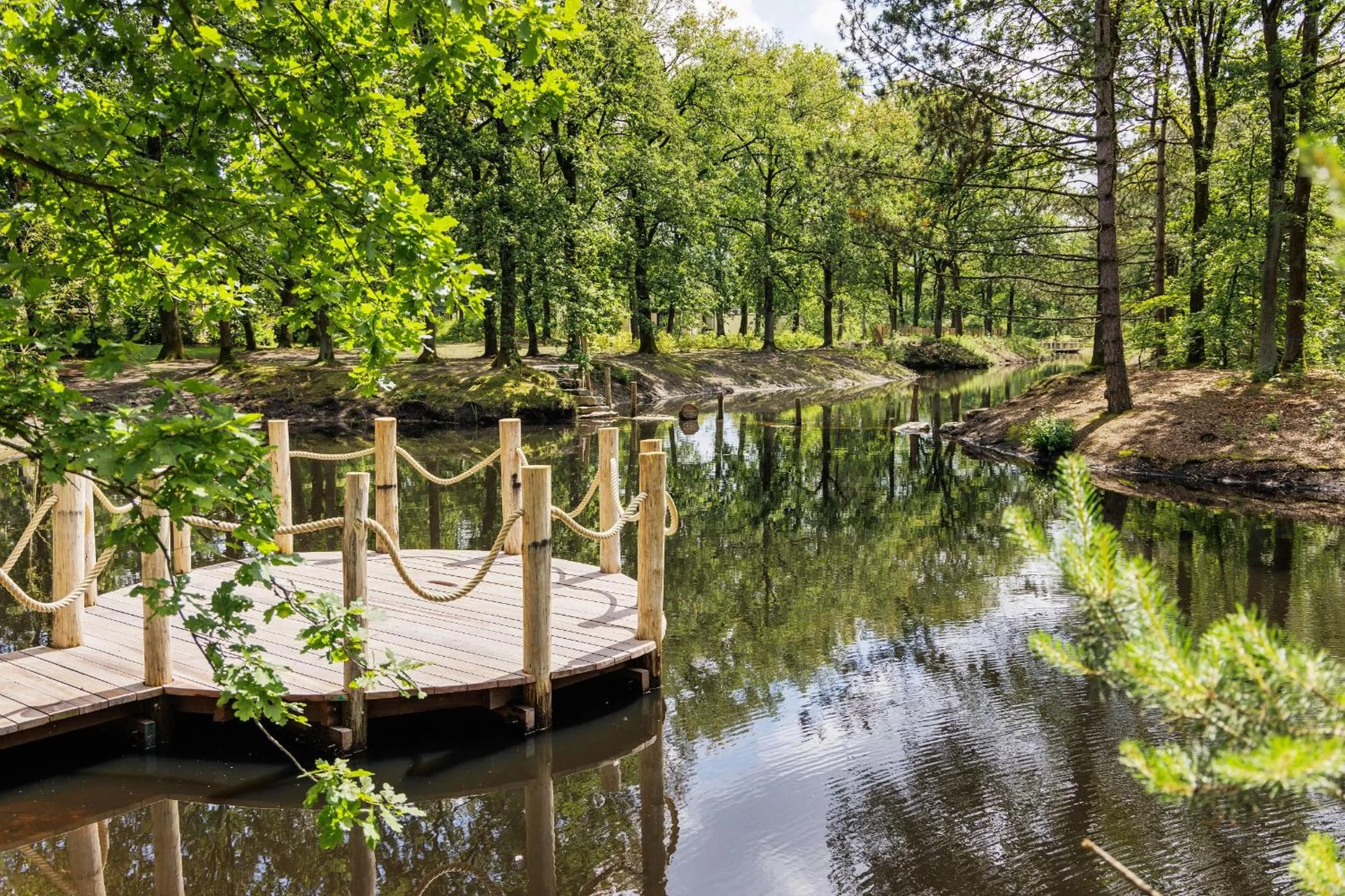 Natural landscape in Hotel De Vossemeren by Center Parcs