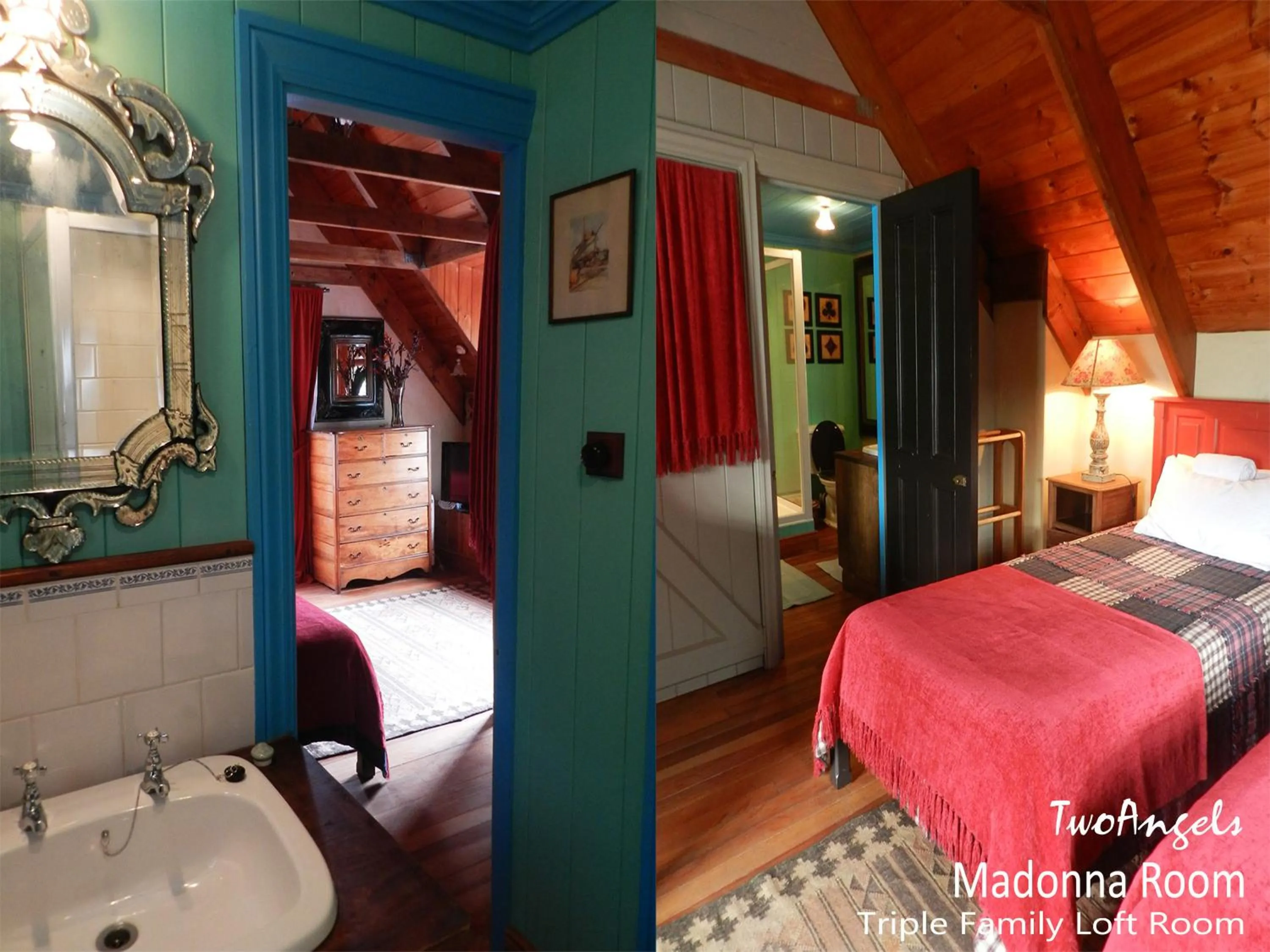 Decorative detail, Bed in TwoAngels