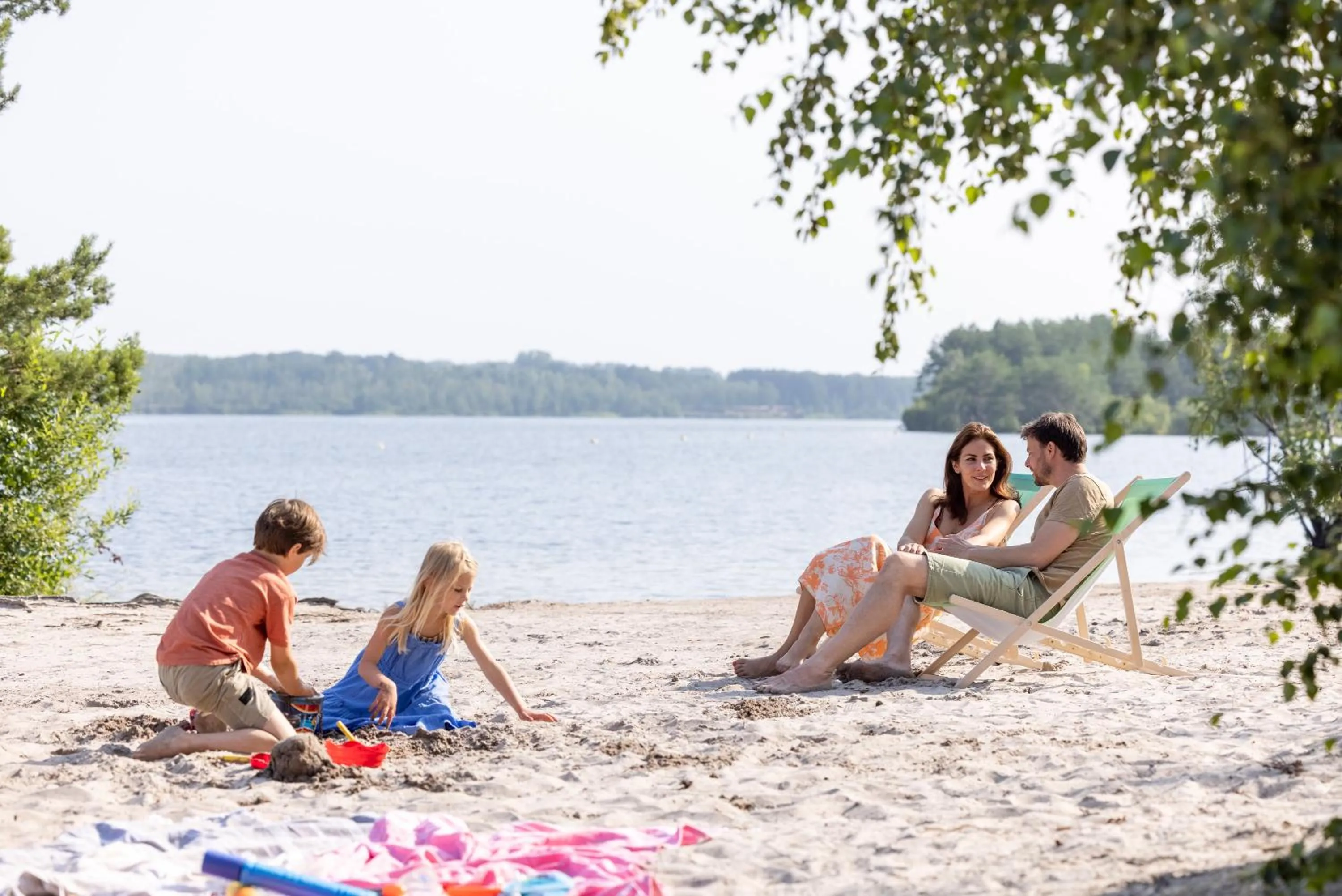 Beach in Hotel Kempense Meren by Sunparks