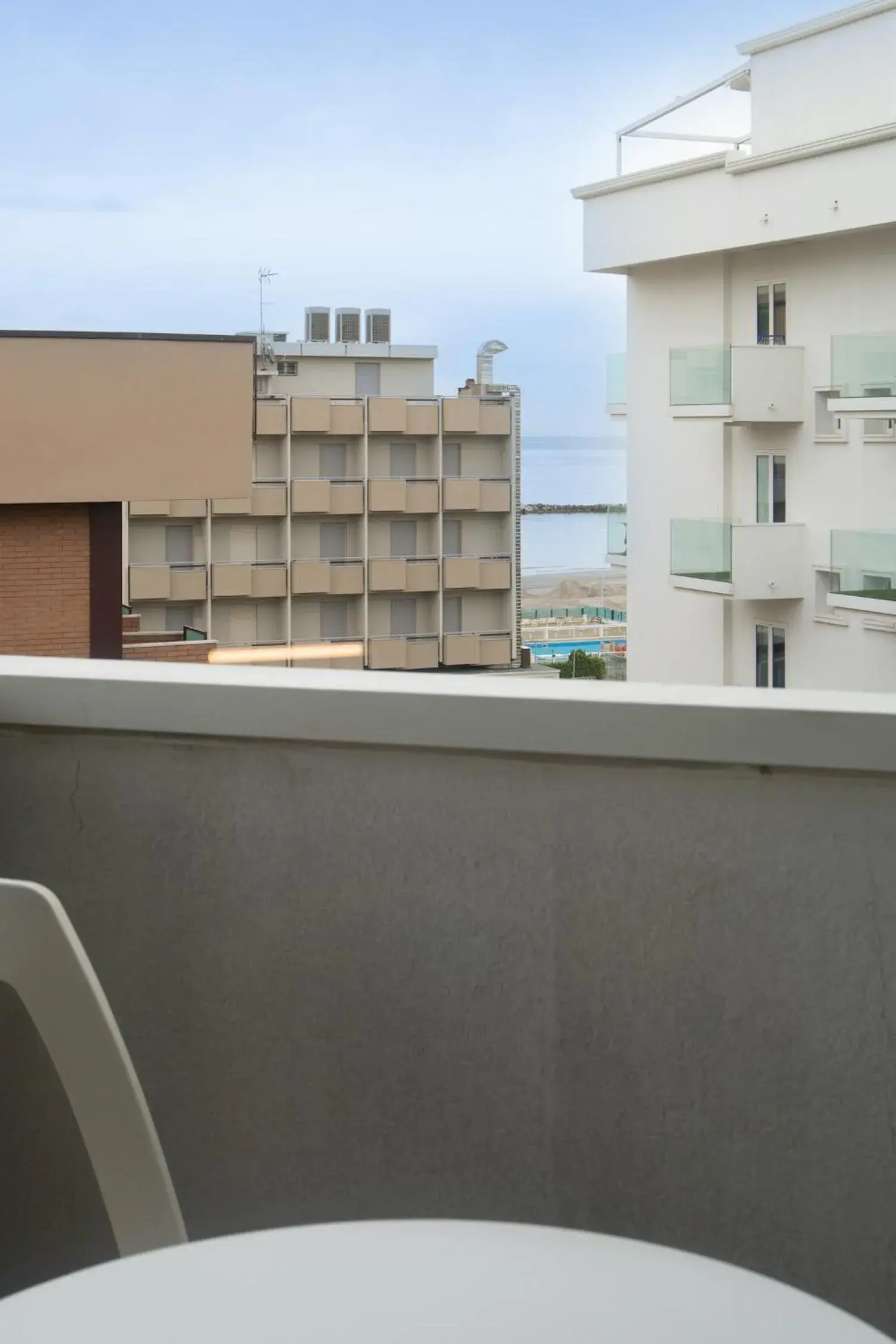 View (from property/room), Balcony/Terrace in Hotel Raffaello