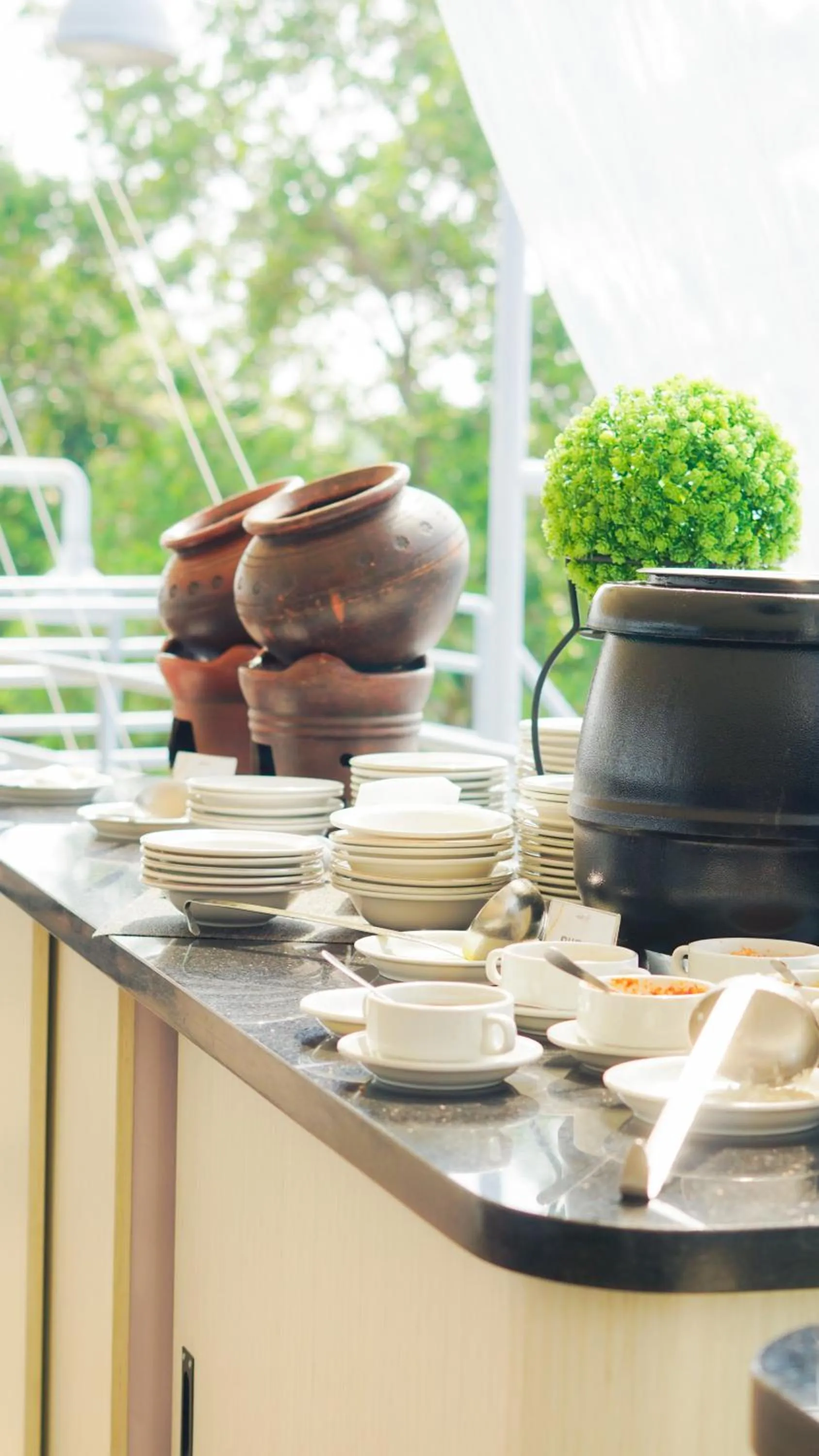 Breakfast in Kapal Garden Hotel at Rekreasi Sengkaling