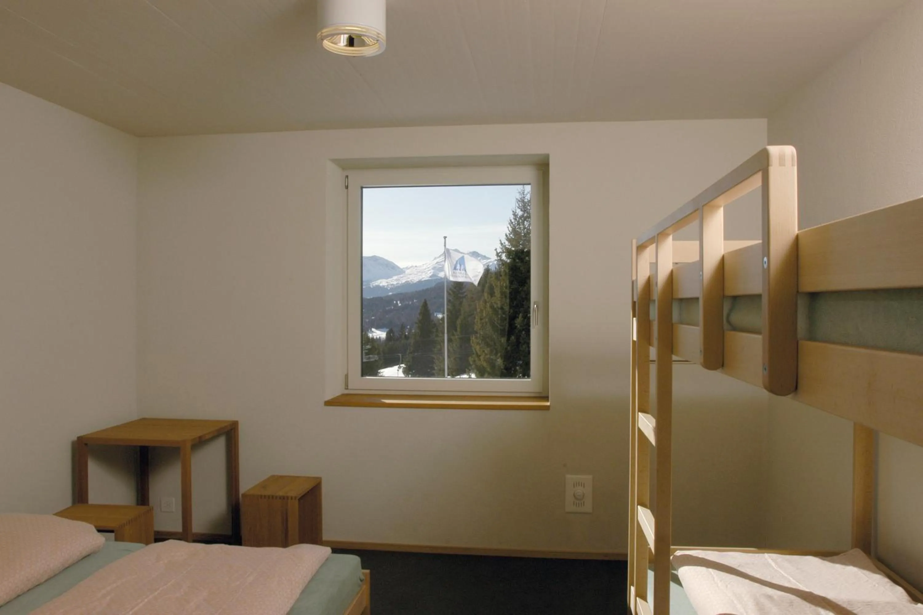 Bed in Valbella-Lenzerheide Youth Hostel