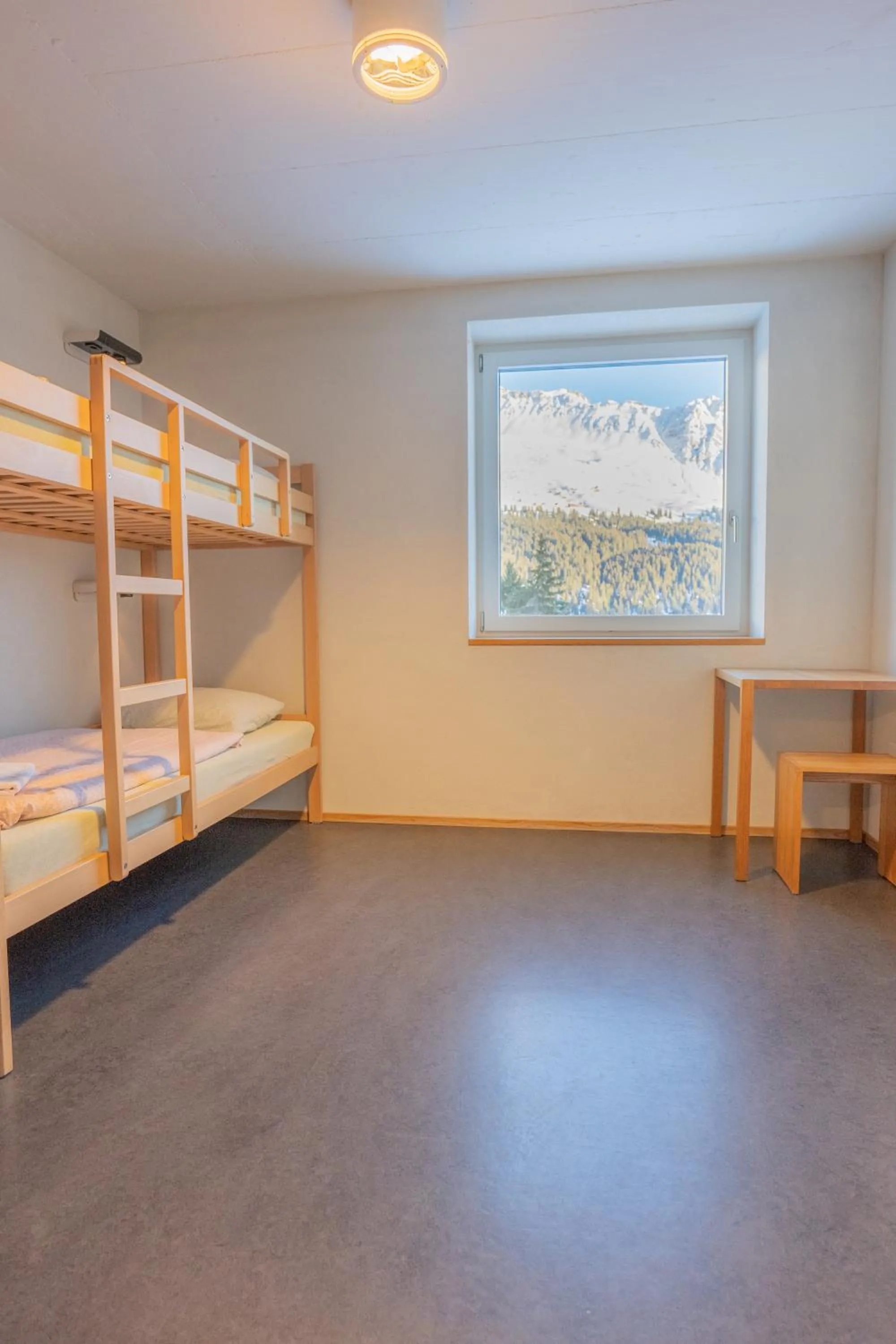 Bed in Valbella-Lenzerheide Youth Hostel