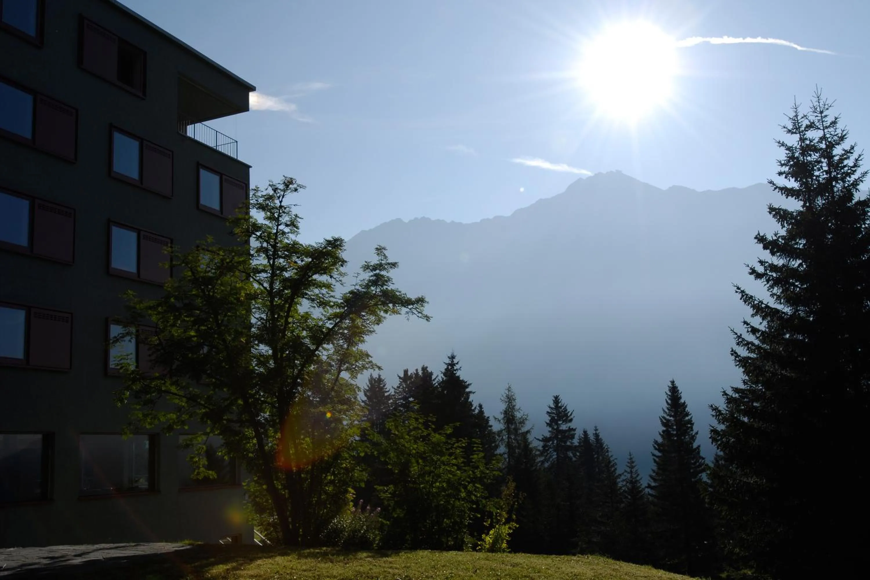Facade/entrance in Valbella-Lenzerheide Youth Hostel