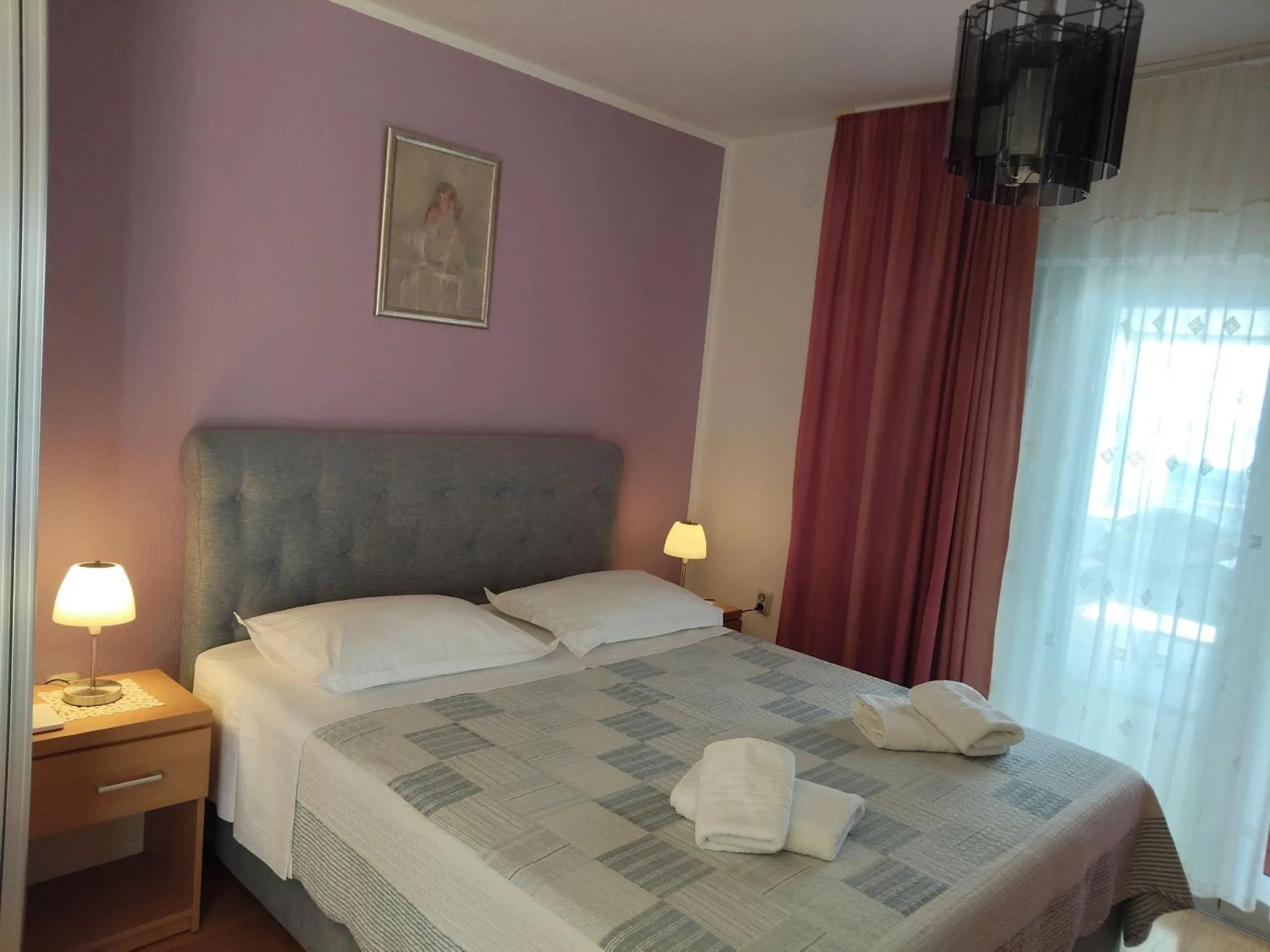 Bed in Apartments Doris
