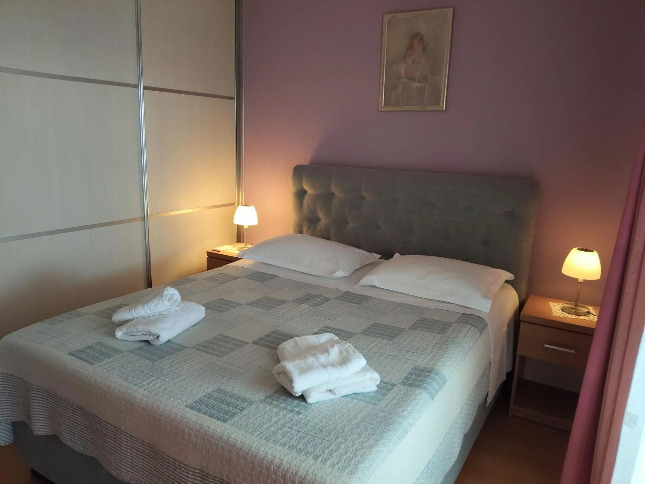 Bed in Apartments Doris