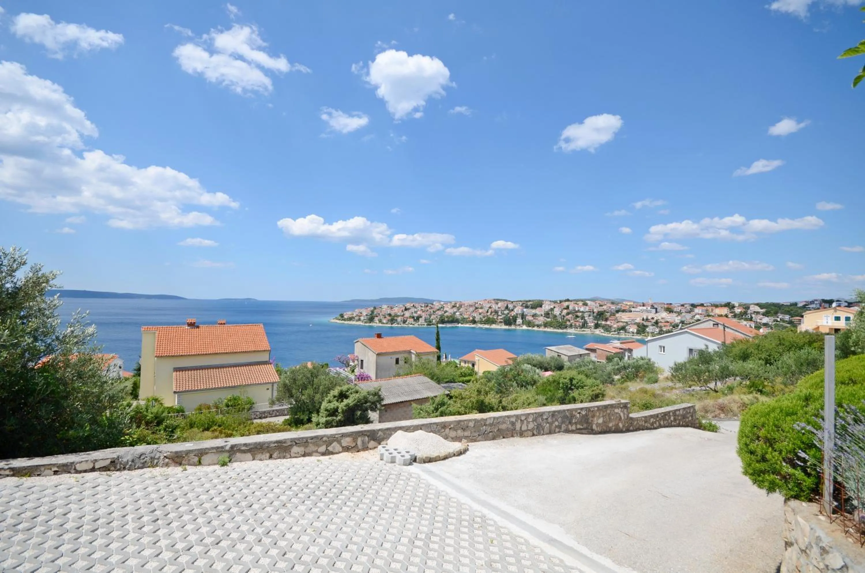 Sea view in Apartments Doris