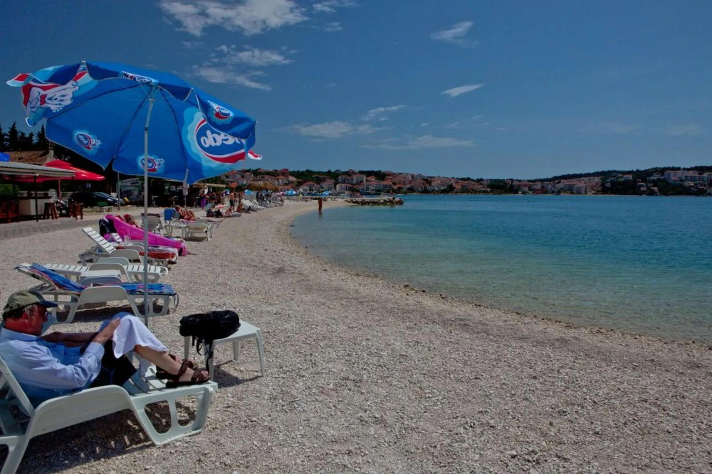 Beach in Apartments Doris