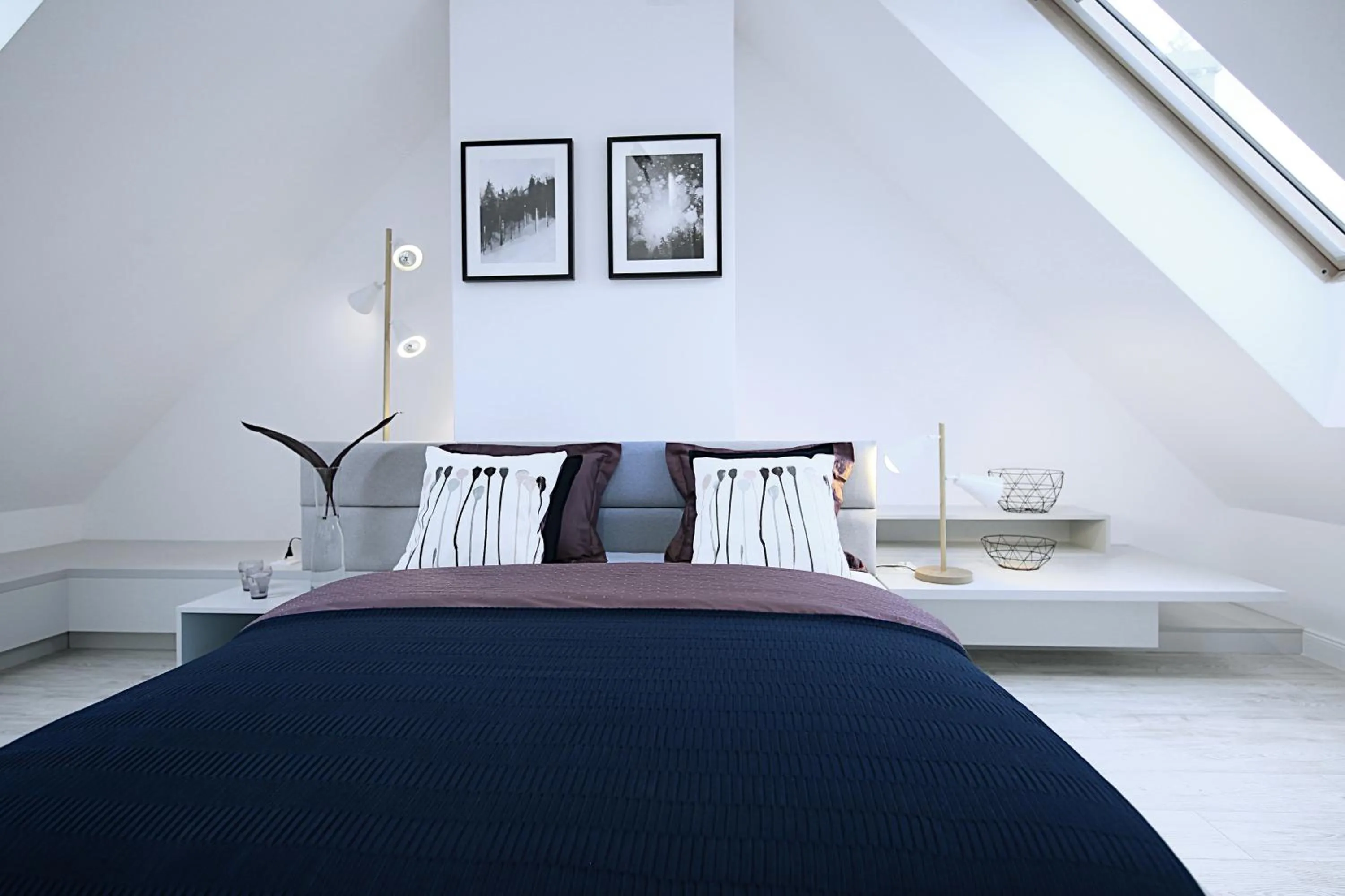 Bedroom, Bed in Absyntapart - Bulwar Staromiejski