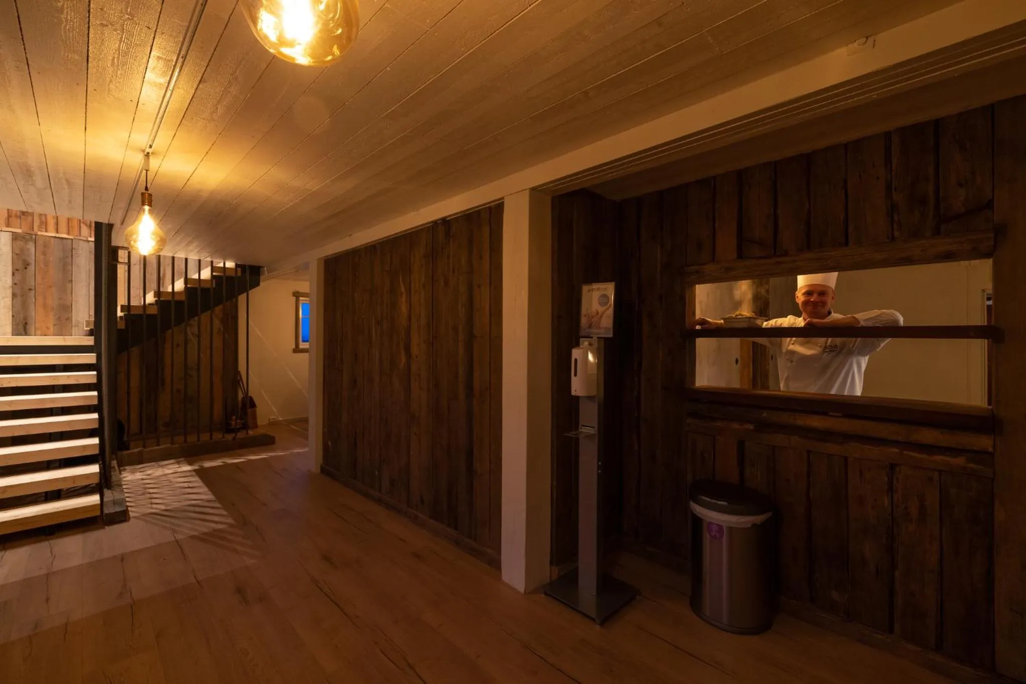 Breakfast in Aurora Borealis Observatory