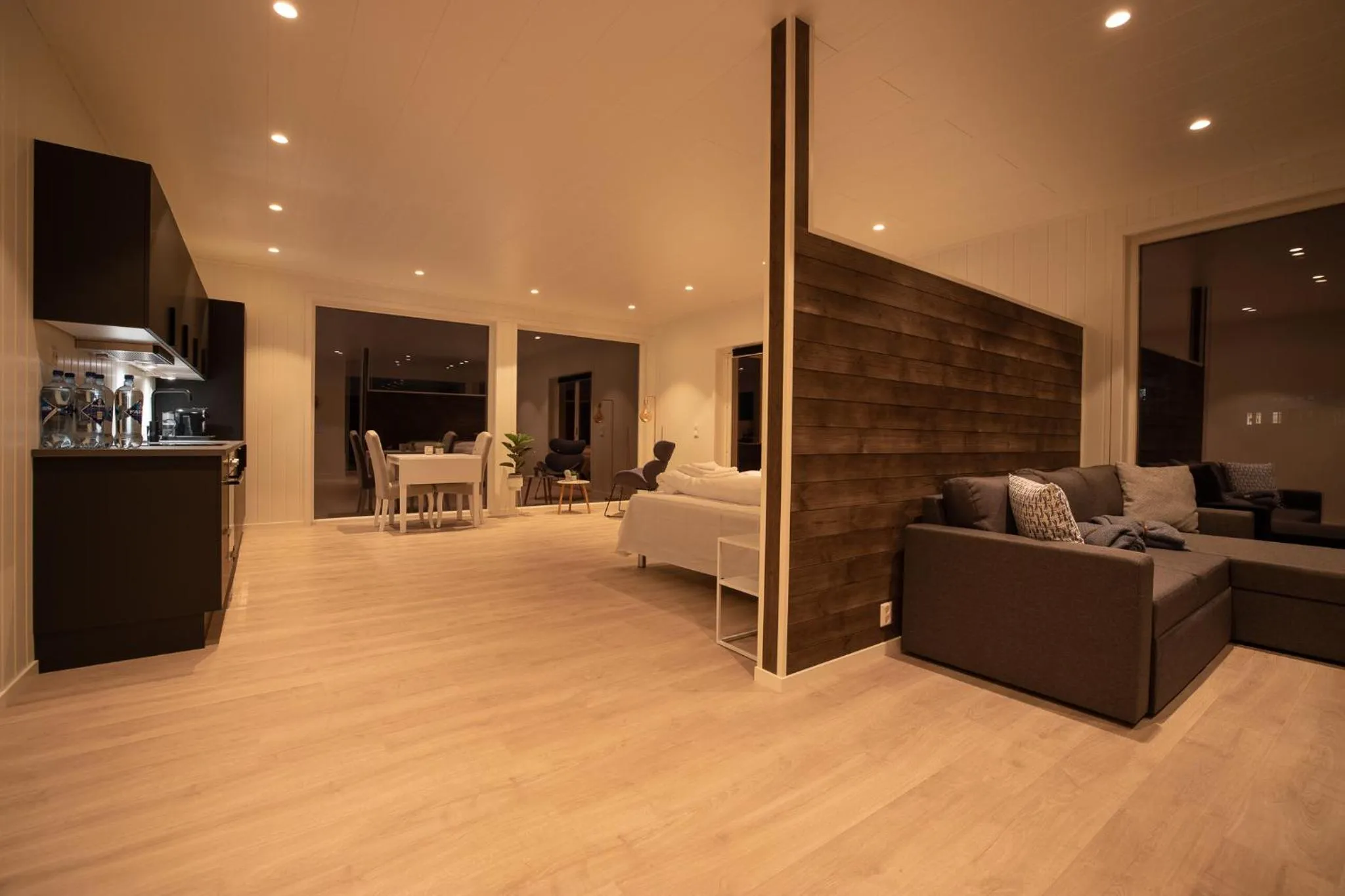 Living room in Aurora Borealis Observatory