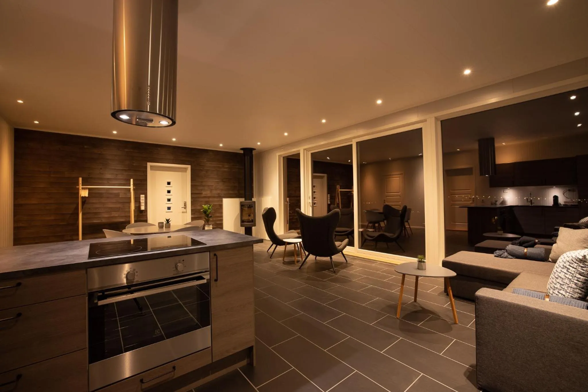 Living room in Aurora Borealis Observatory