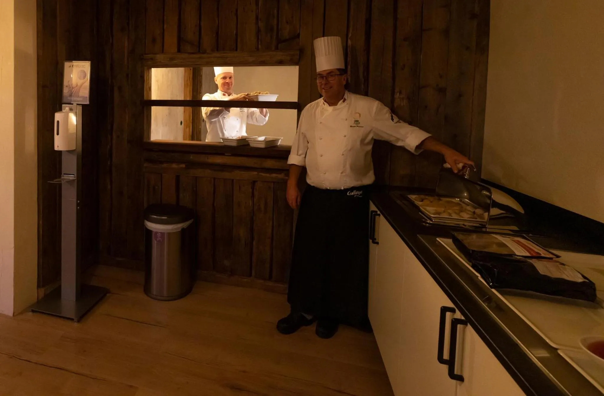 Breakfast in Aurora Borealis Observatory